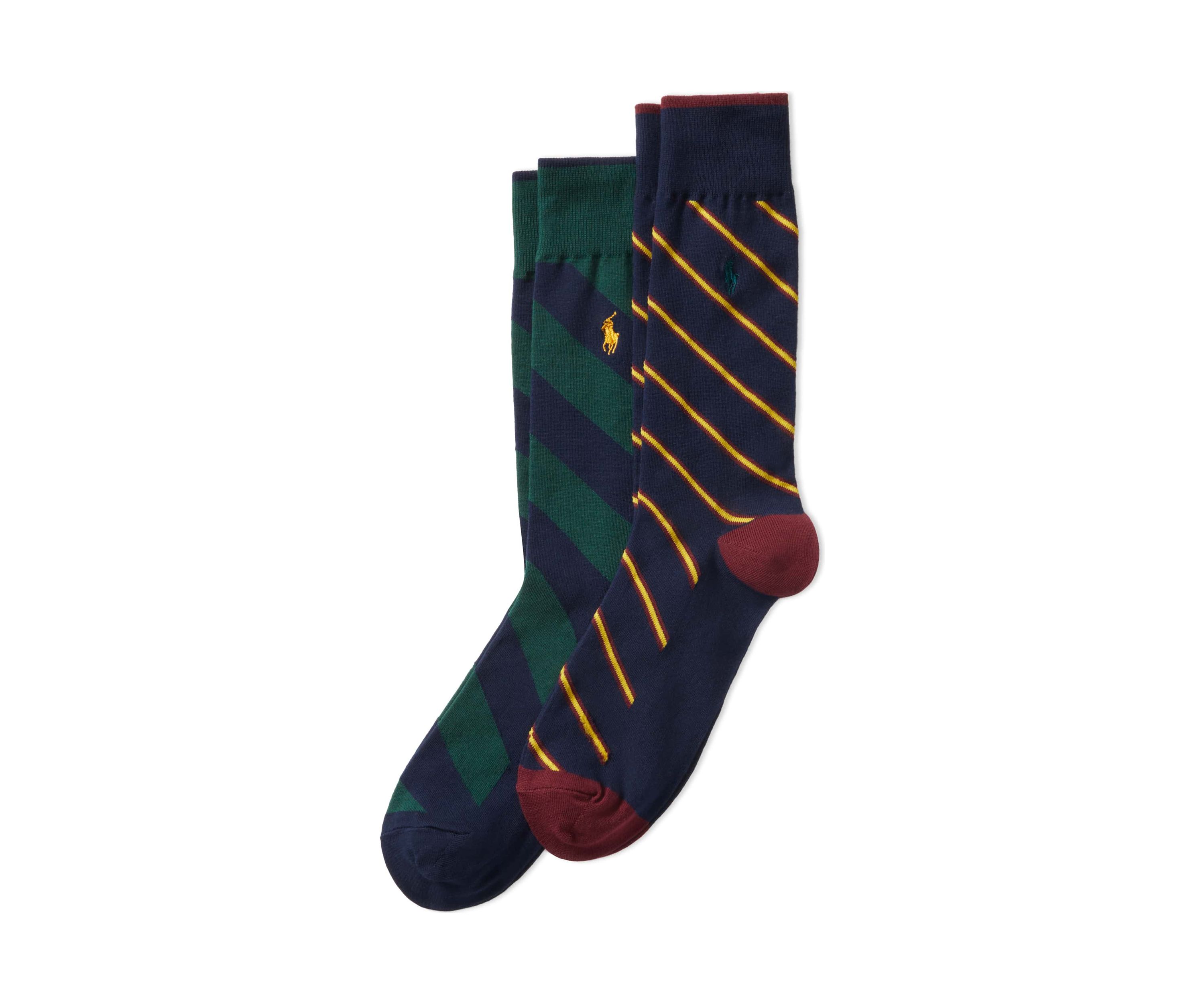 Set of Printed Cotton Crew Socks