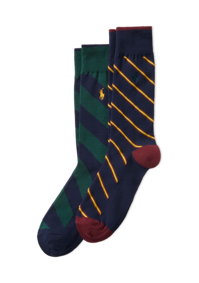 Set of Printed Cotton Crew Socks