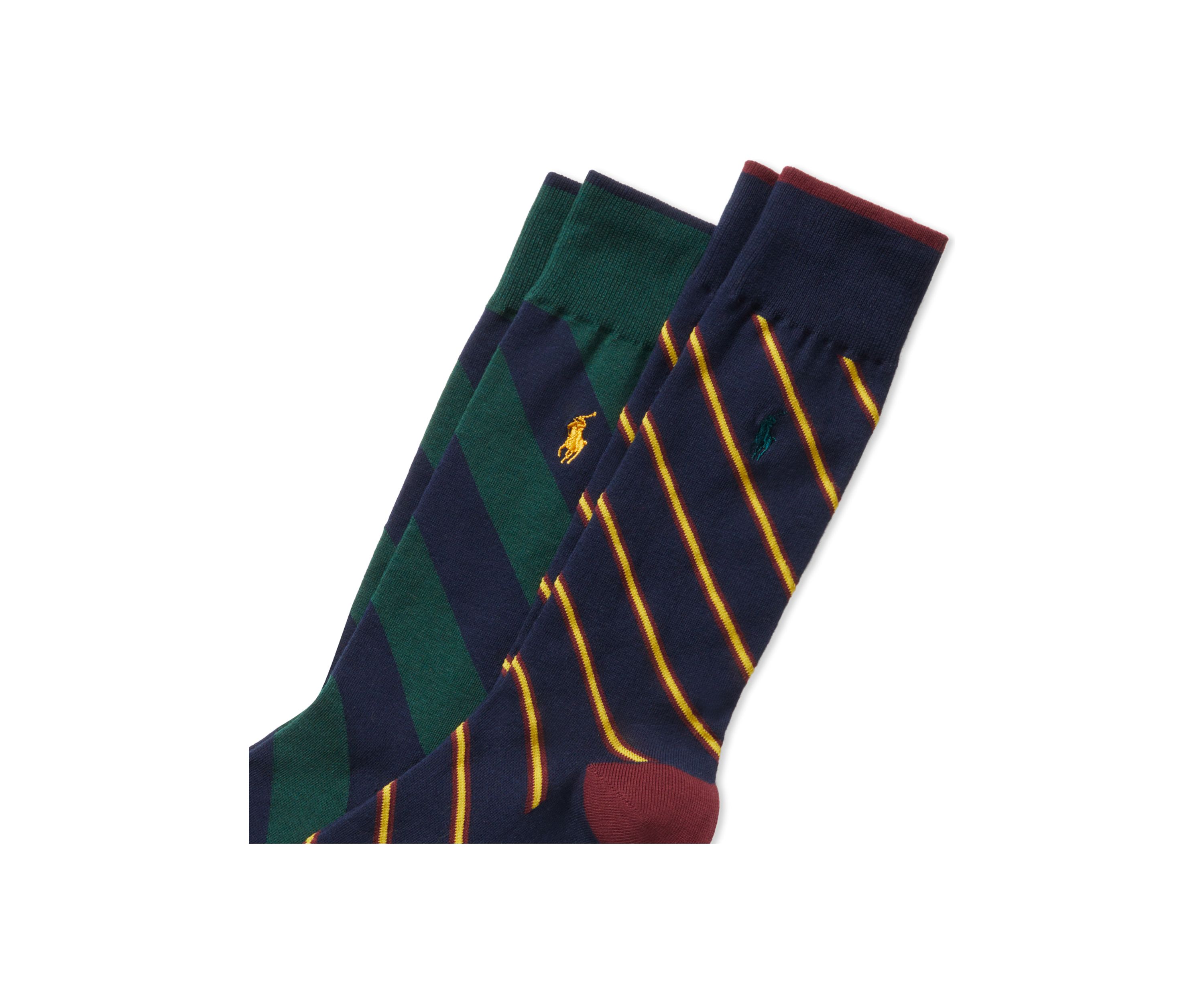 Set of Printed Cotton Crew Socks