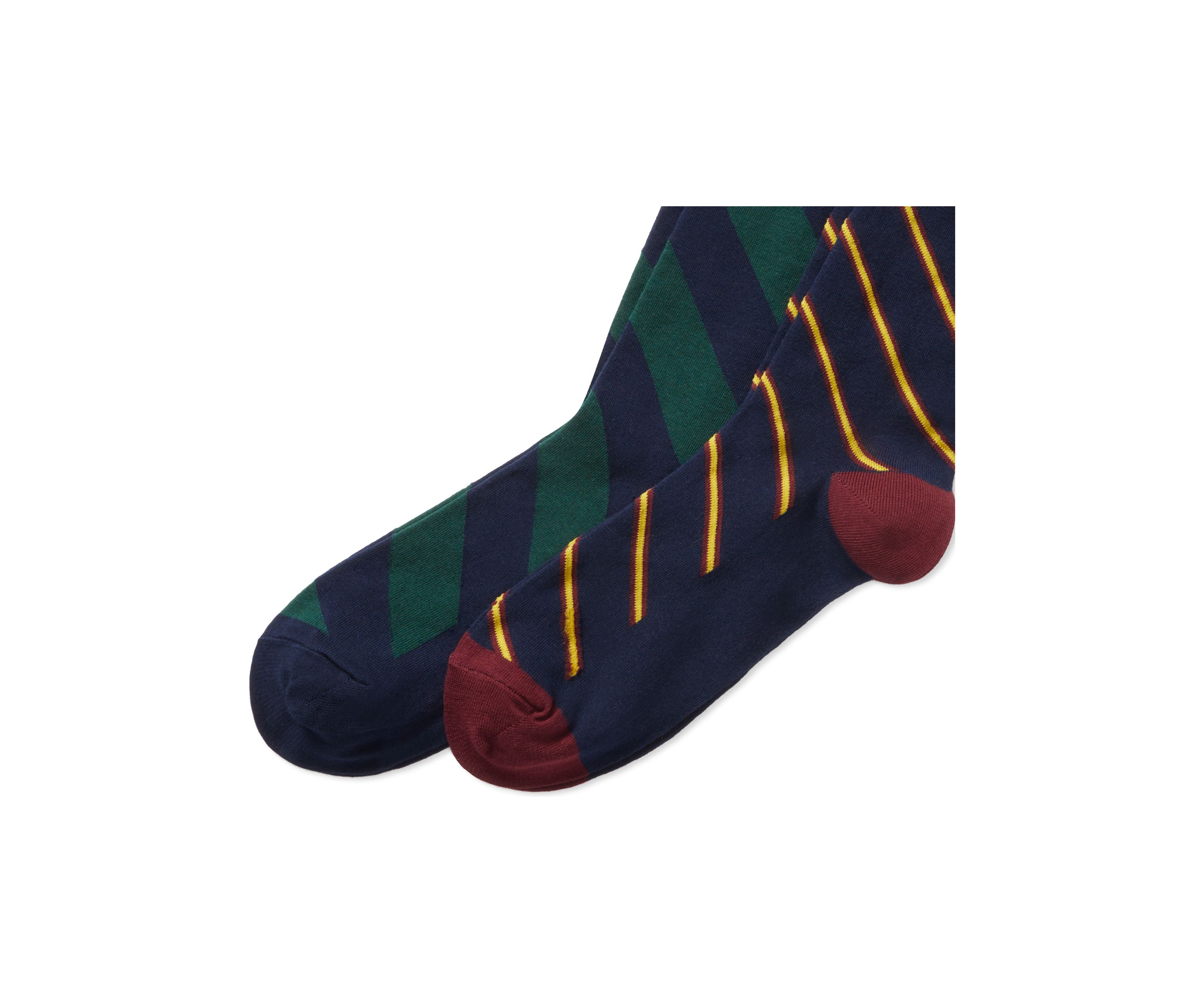 Set of Printed Cotton Crew Socks