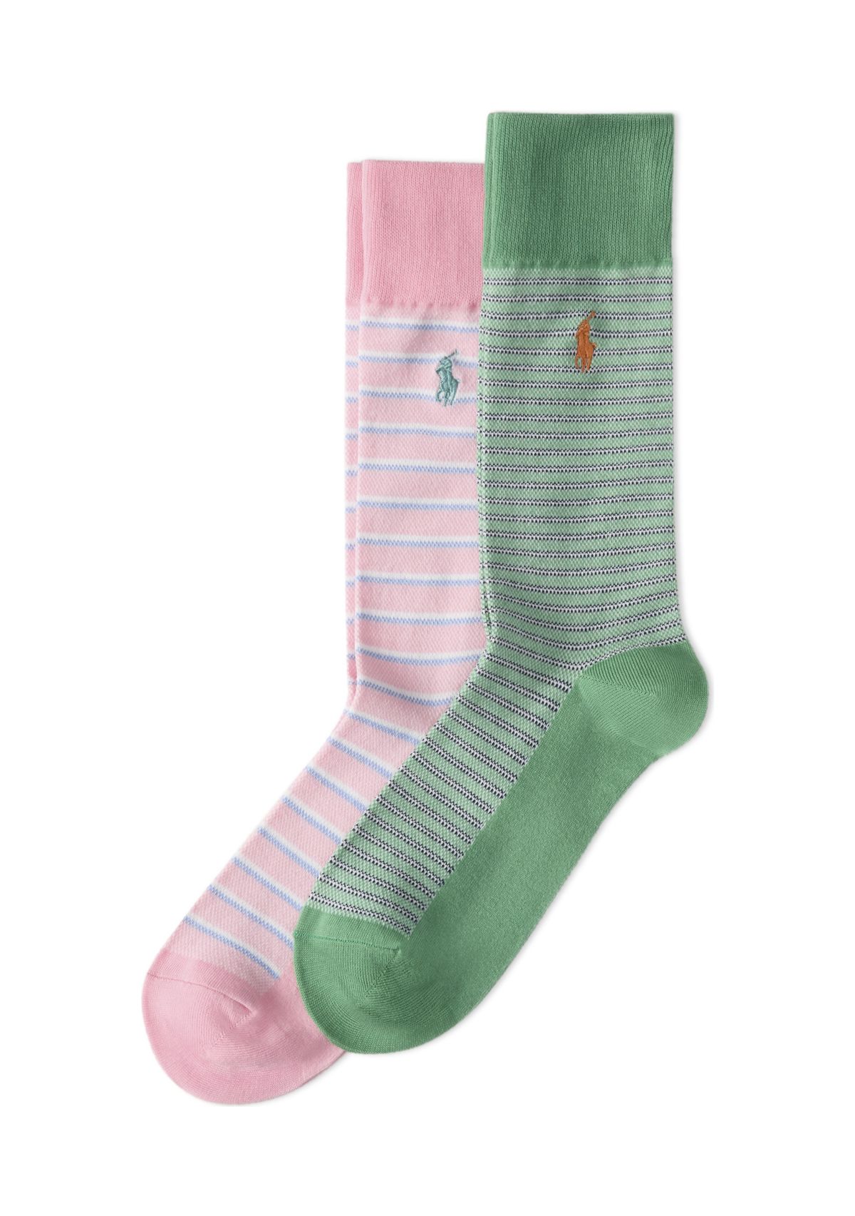 Oxford Stripe Socks - 2 Pack