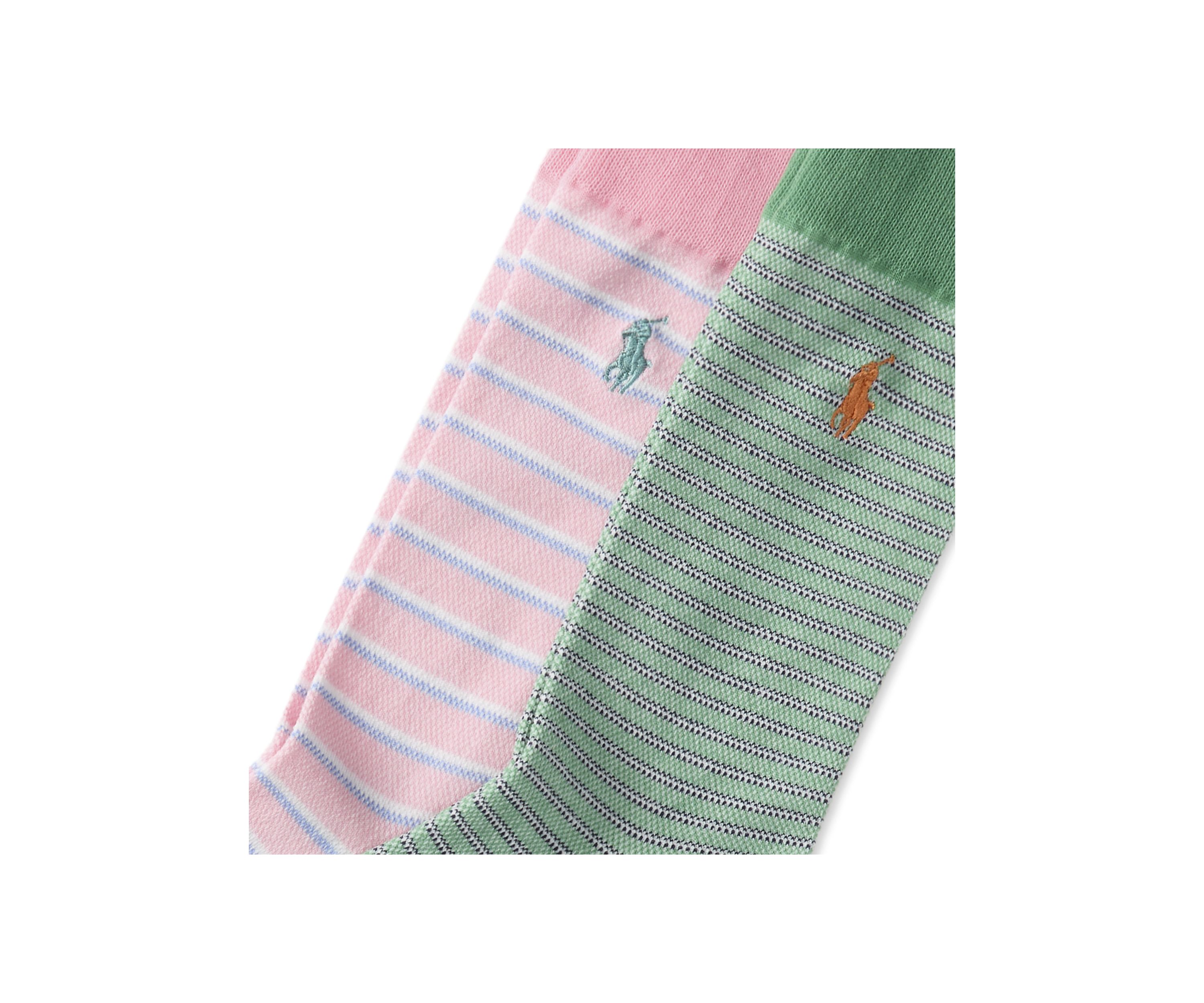Oxford Stripe Socks - 2 Pack