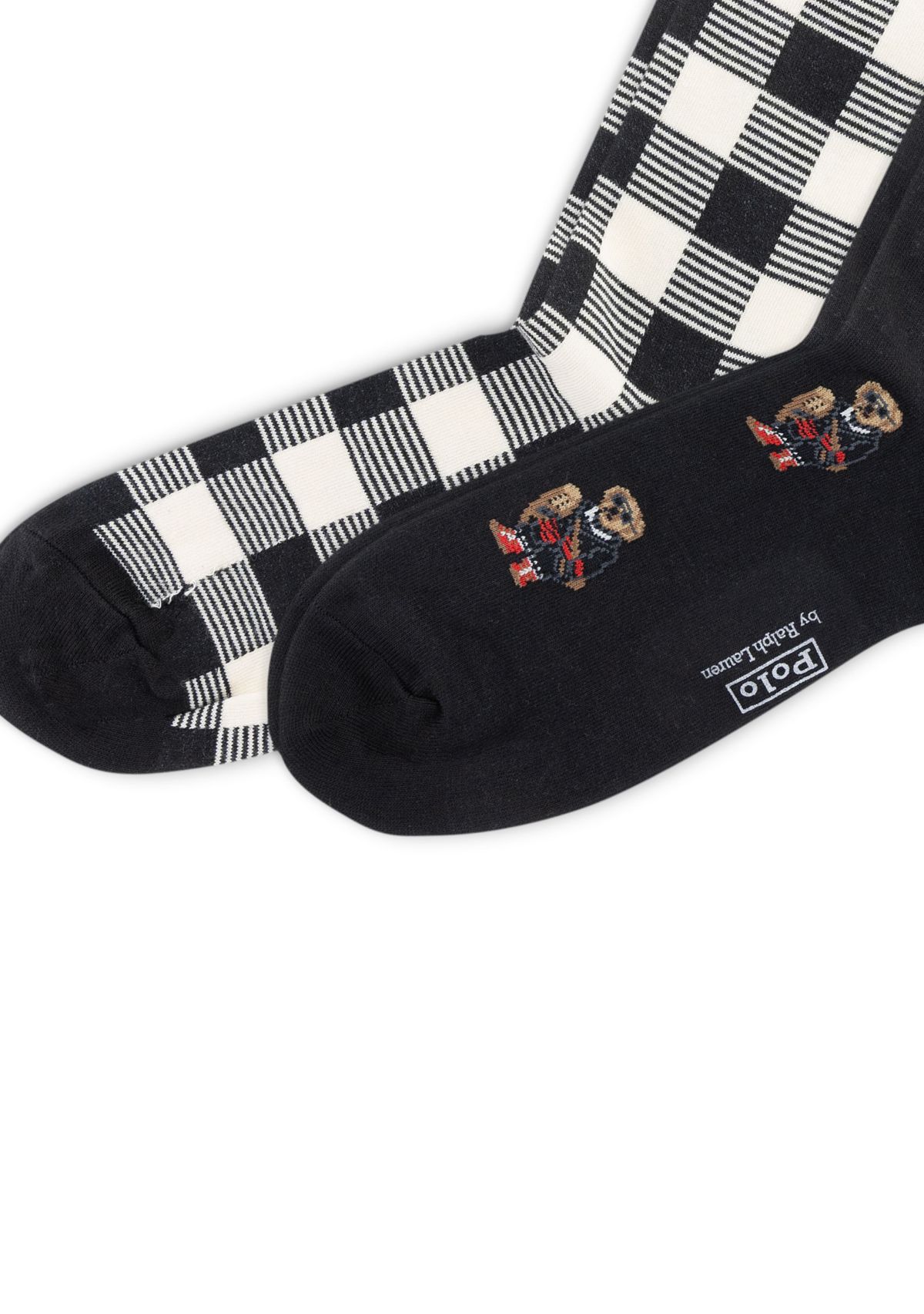Holiday Bear Socks - 2-Pack 