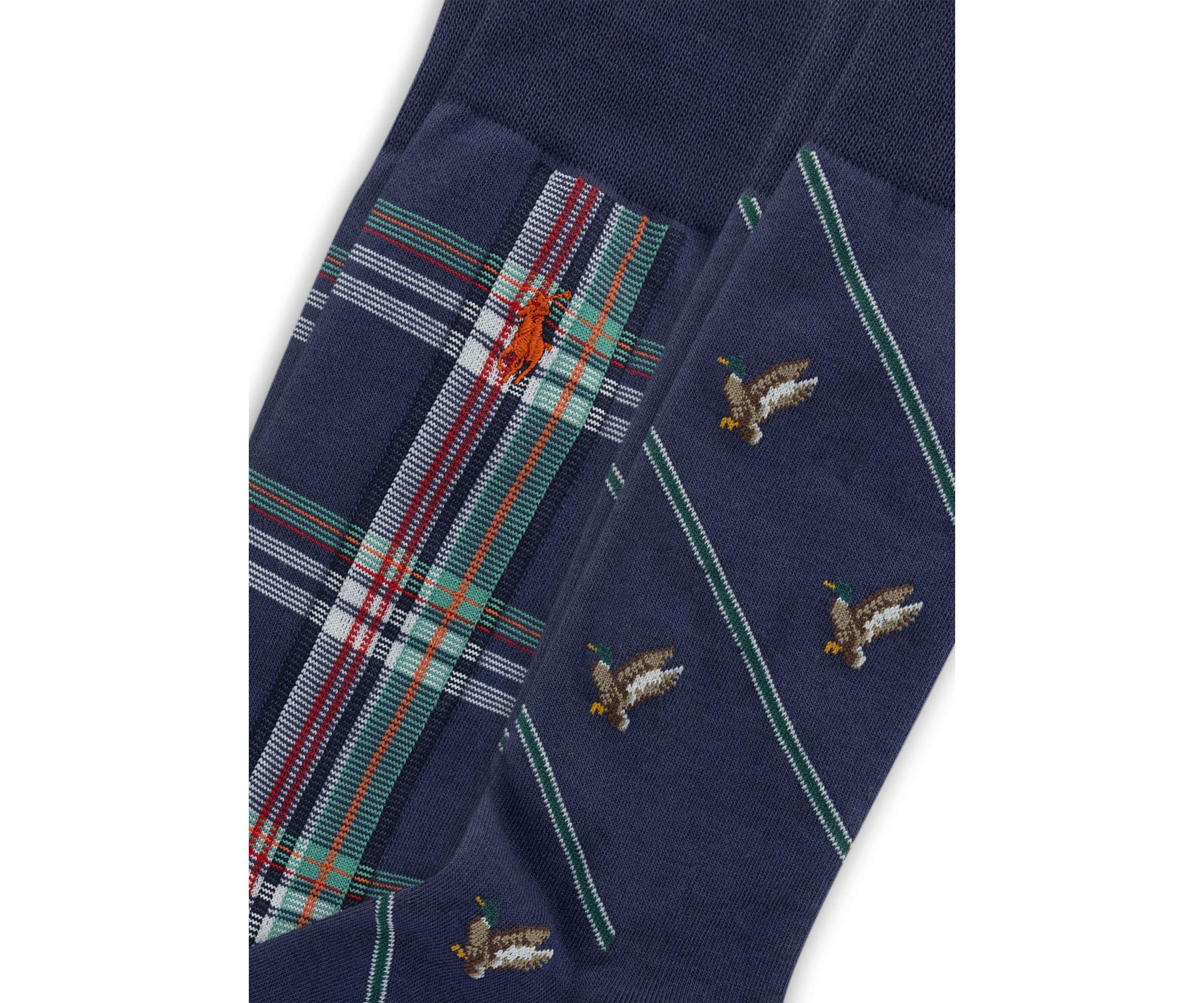 Critters and Plaids Socks - 2-Pack 