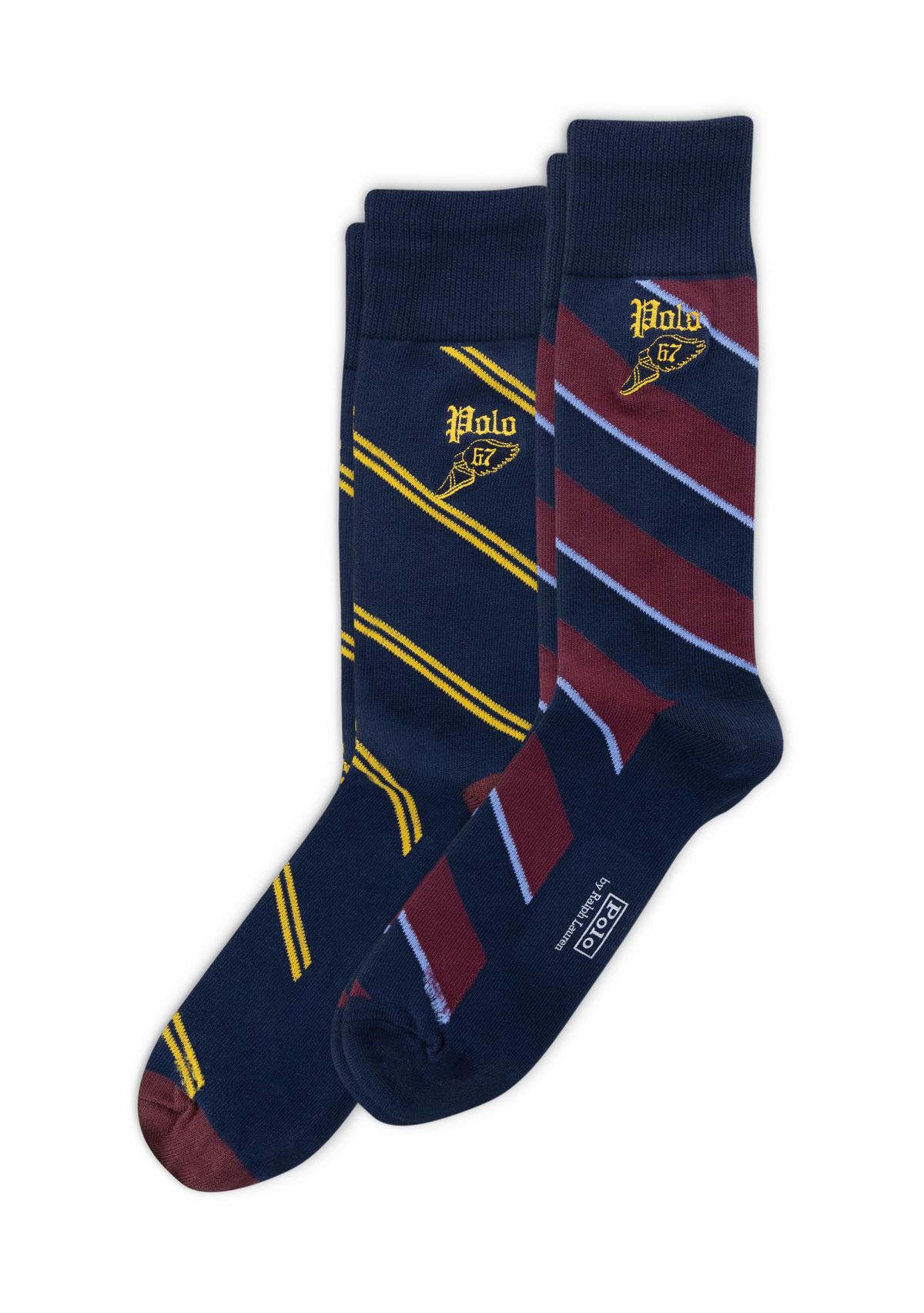 Gothic Embroidery Socks - 2-Pack 