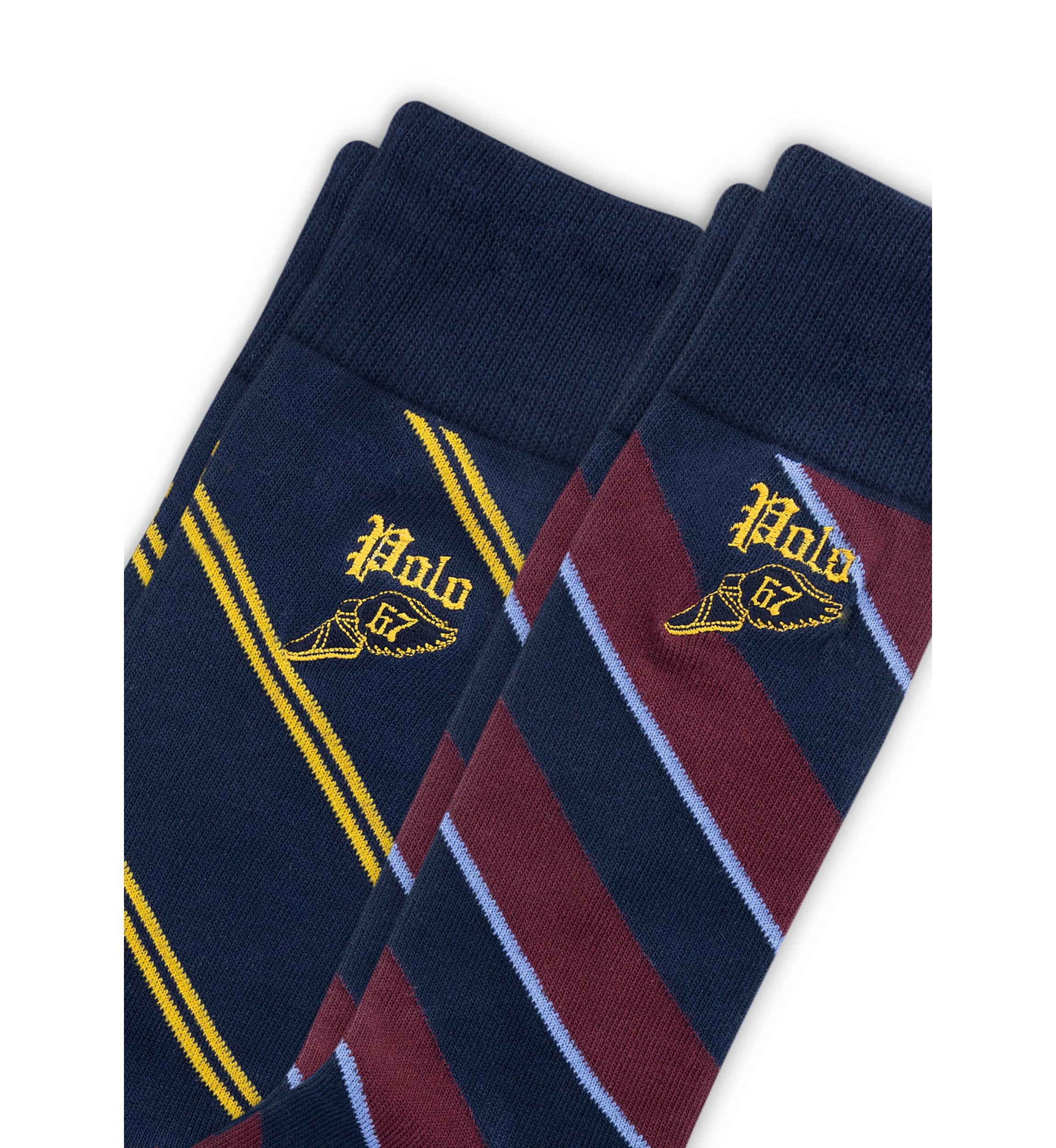 Gothic Embroidery Socks - 2-Pack 