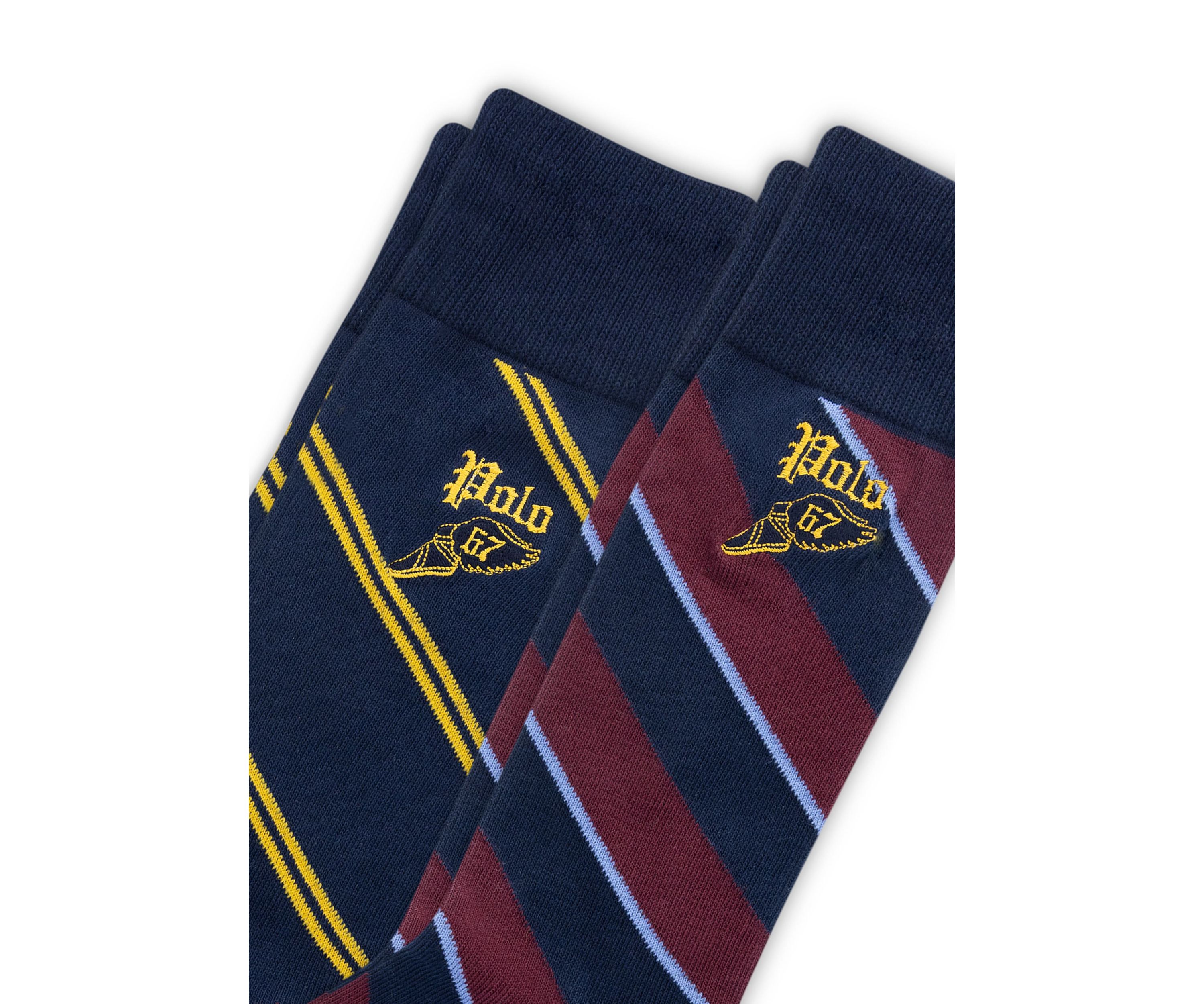 Gothic Embroidery Socks - 2-Pack 