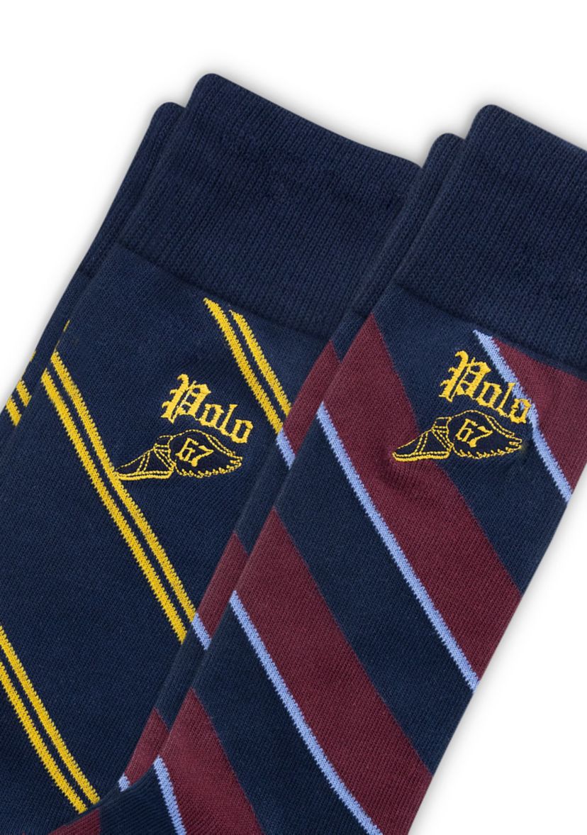 Gothic Embroidery Socks - 2-Pack 