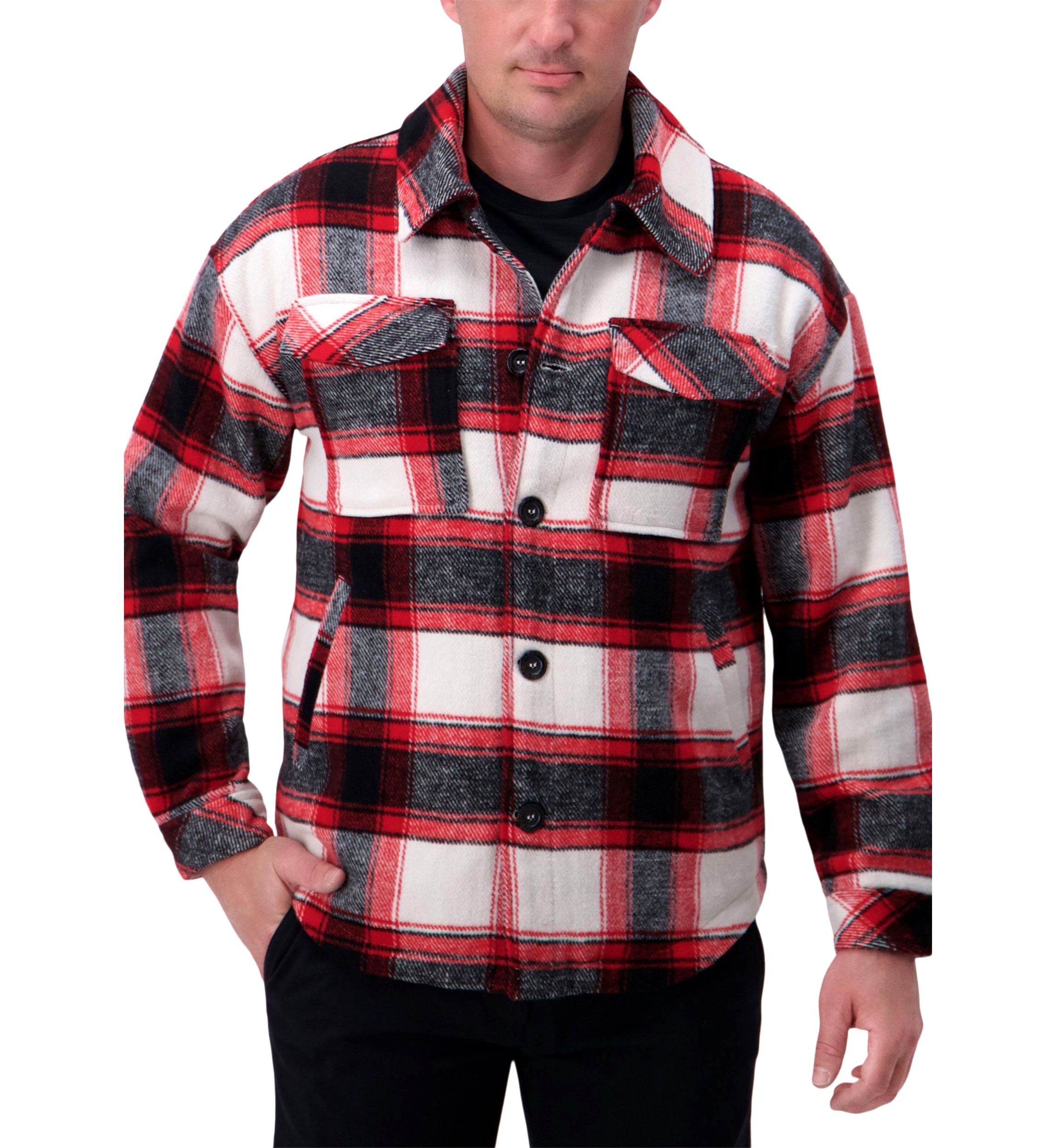 Supersoft Plaid Shacket