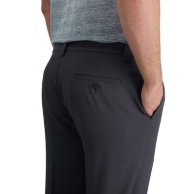 Haggar Cool Right Performance Flex Straight Fit Flat Front Pants