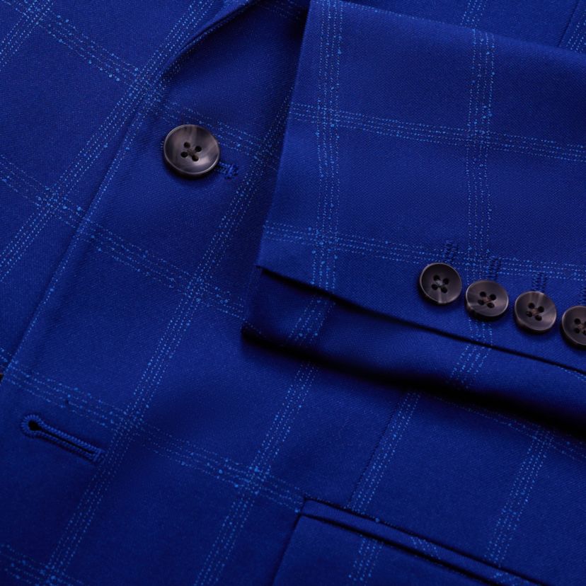 J.M. Haggar��� Slub Windowpane Slim Fit Sport Coat