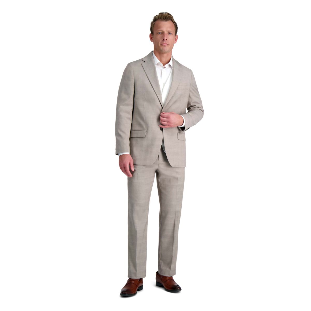 J.M. Haggar™ Glen Plaid Tailored Fit Suit Separate Jacket