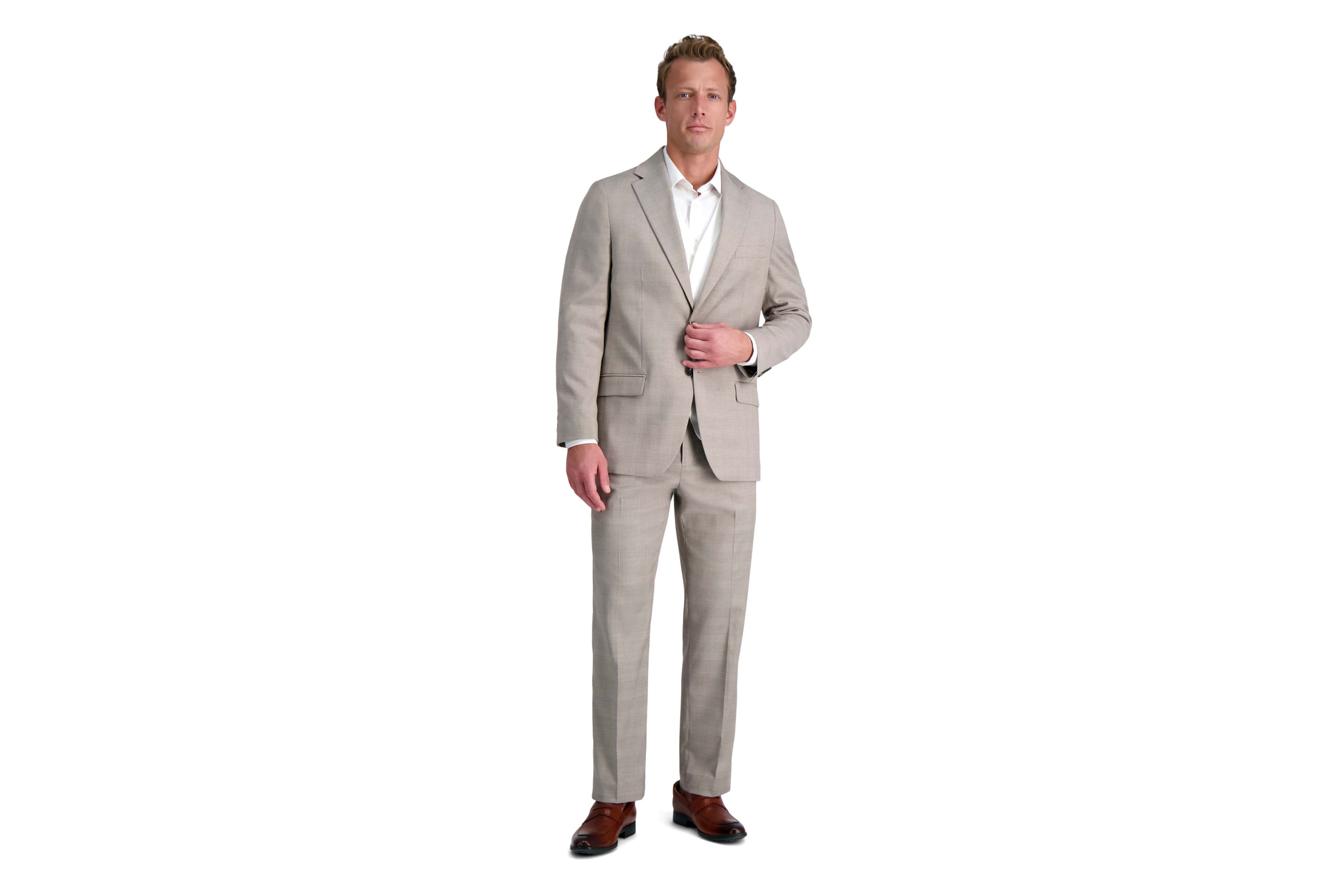 J.M. Haggar™ Glen Plaid Tailored Fit Suit Separate Jacket