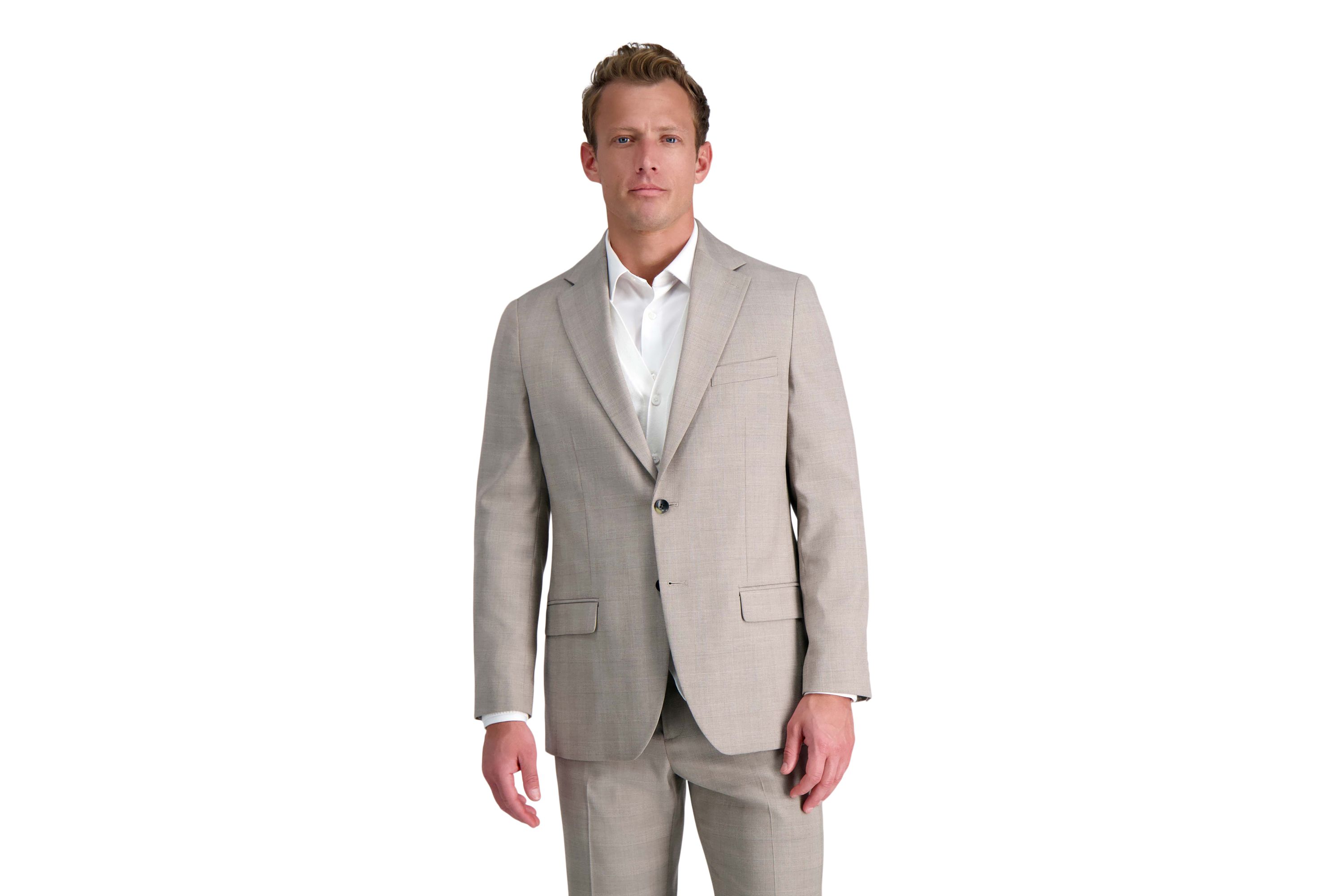 J.M. Haggar™ Glen Plaid Tailored Fit Suit Separate Jacket