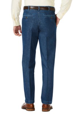 Haggar stretch best sale denim pants