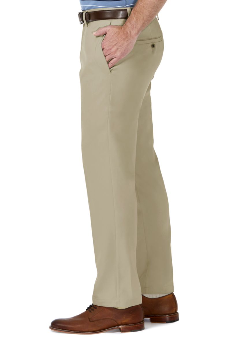 Cool 18® Pro Straight Fit Flat Front Heather Pant