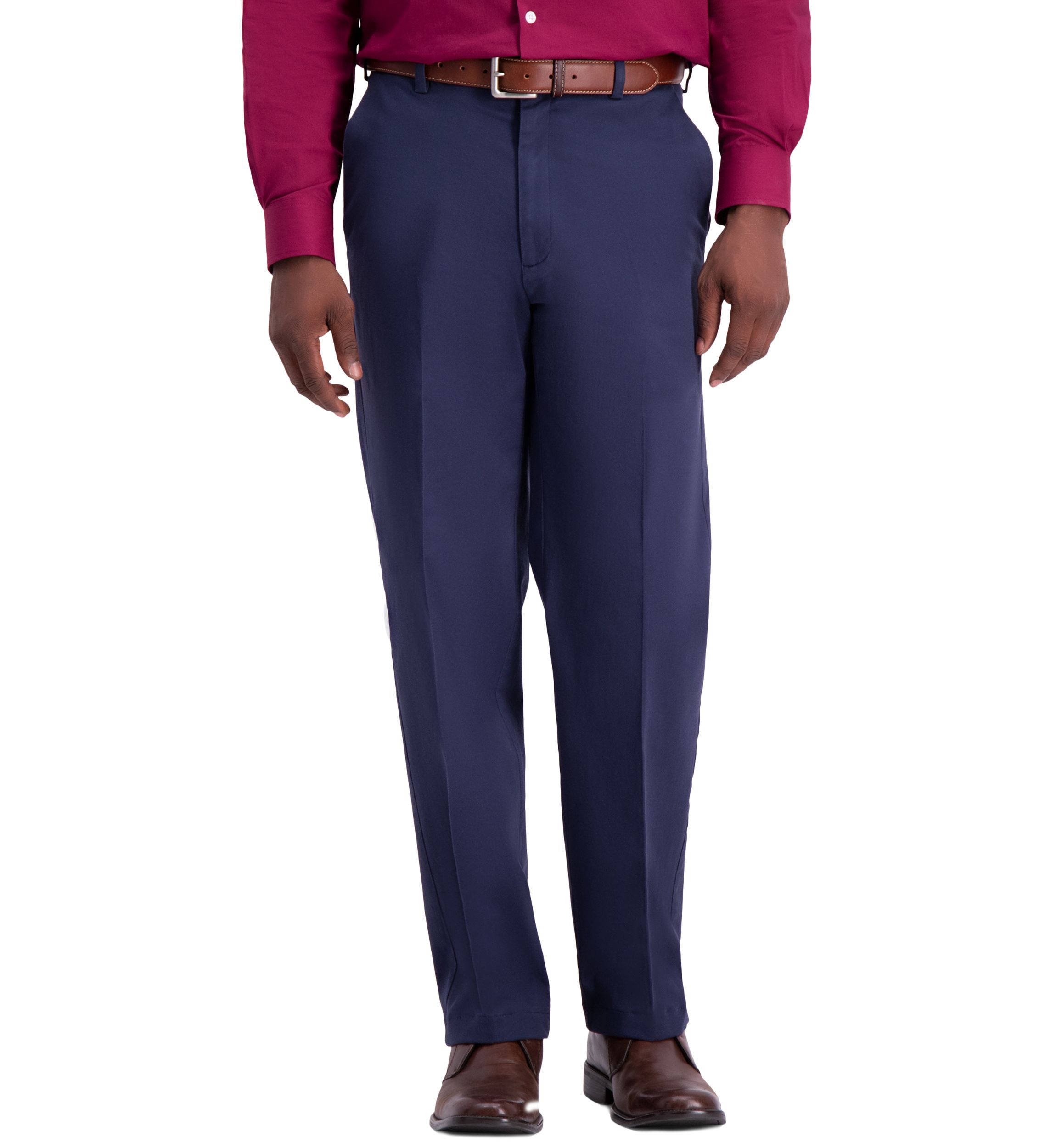 Work To Weekend PRO Relaxed Fit Flat Front Casual Pants