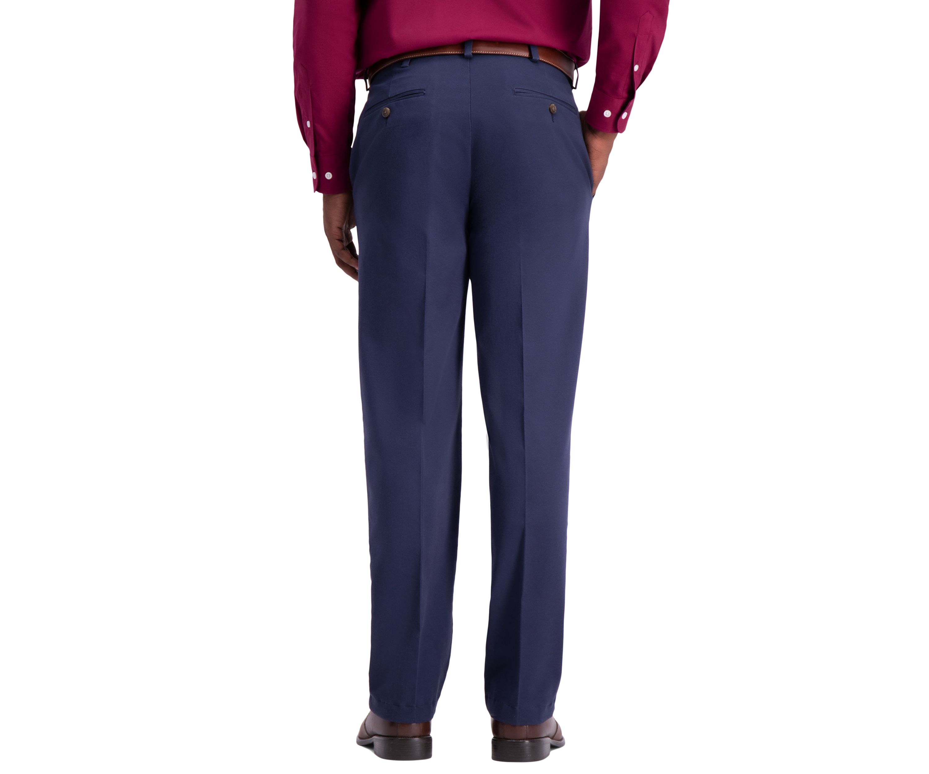 Work To Weekend PRO Relaxed Fit Flat Front Casual Pants