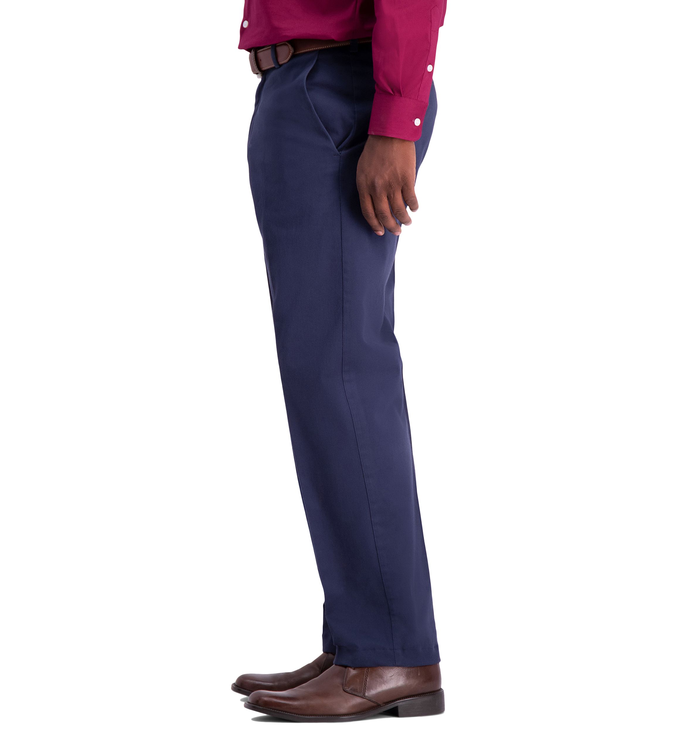 Work To Weekend PRO Relaxed Fit Flat Front Casual Pants