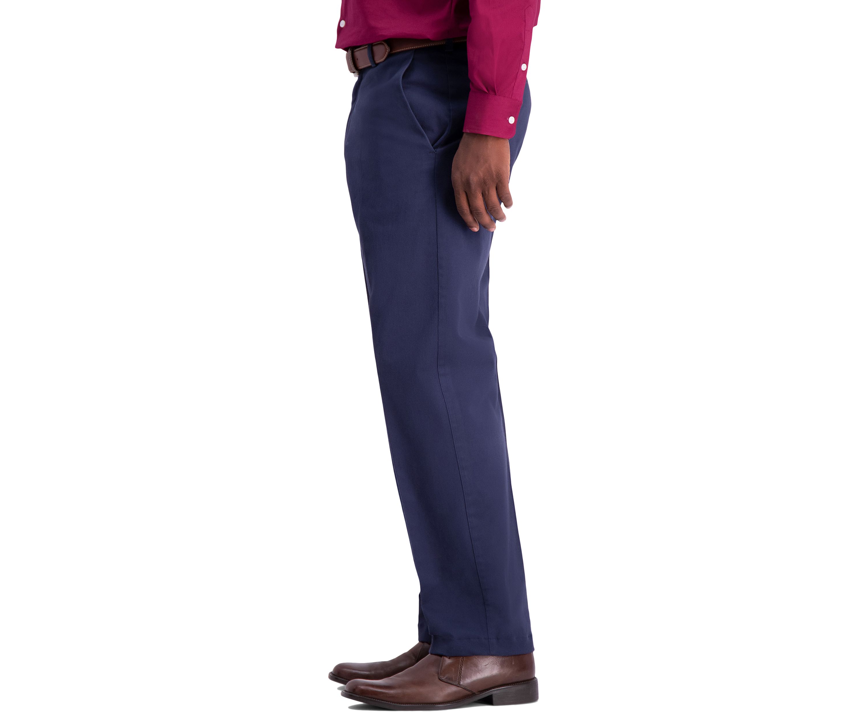 Work To Weekend PRO Relaxed Fit Flat Front Casual Pants