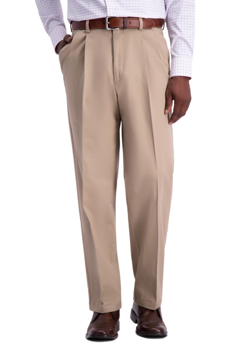 Work To Weekend PRO Classic Fit Relaxed Fit Pleat Front Casual Pants