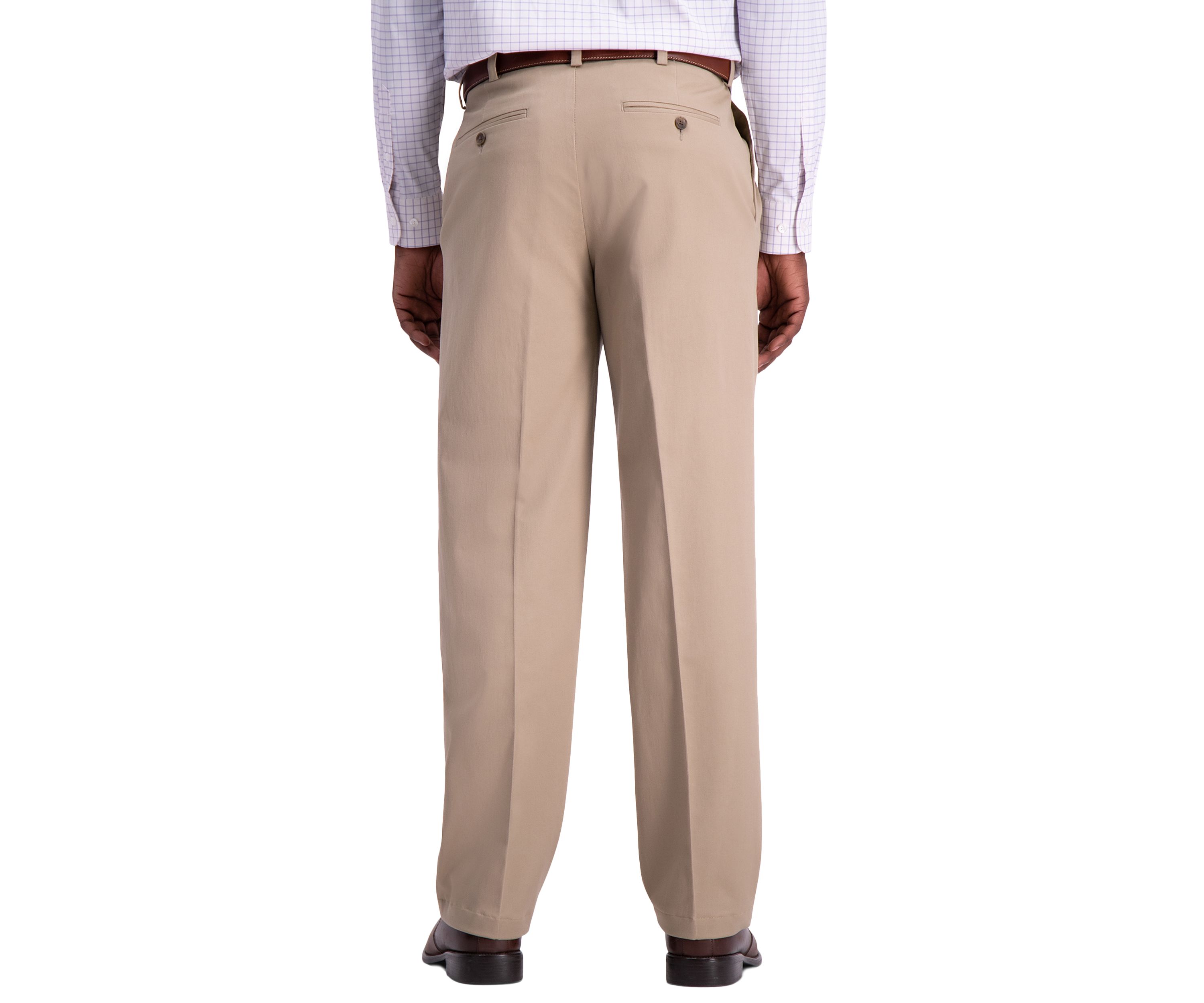 Work To Weekend PRO Classic Fit Relaxed Fit Pleat Front Casual Pants