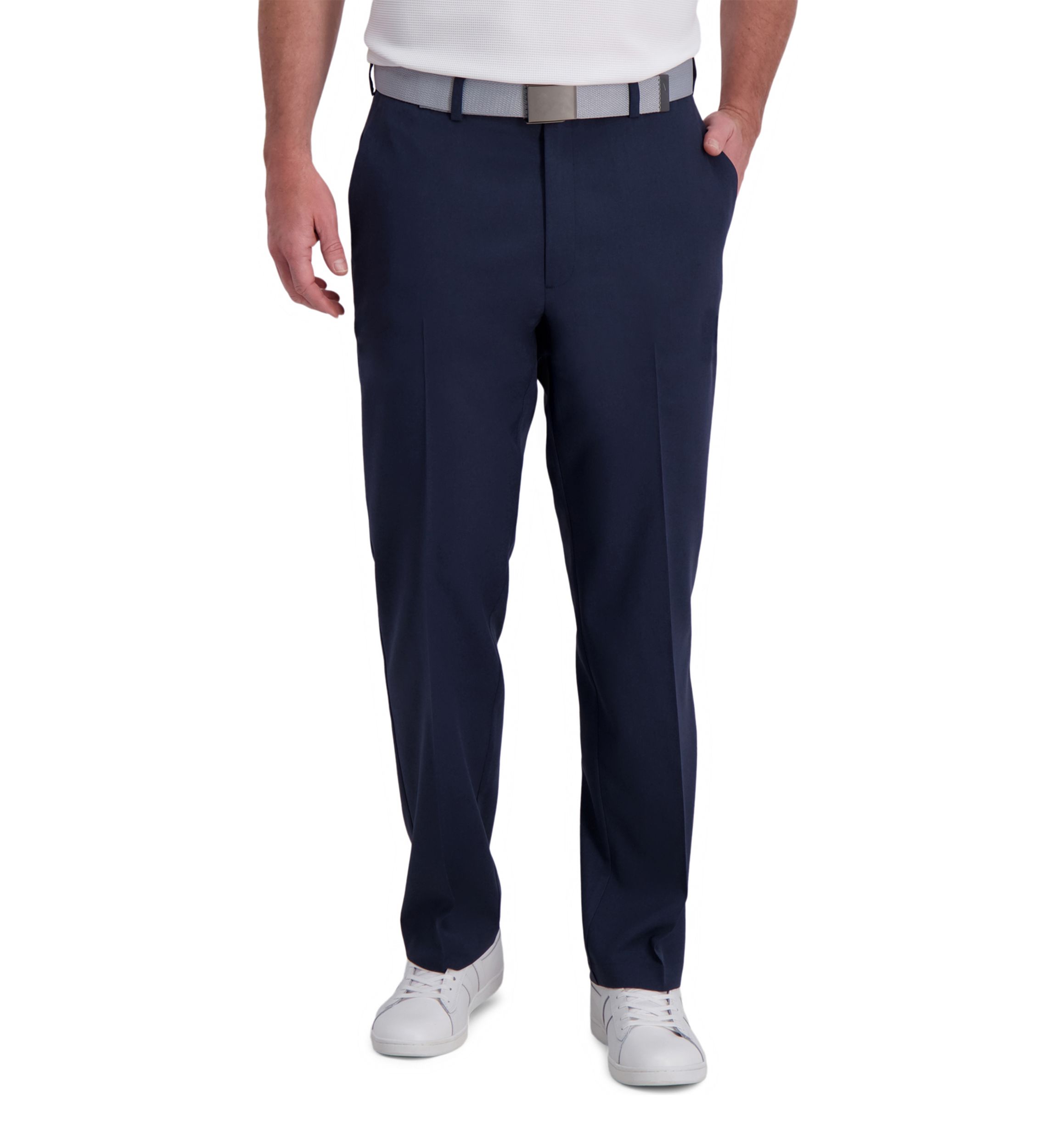 Cool Right Classic Fit Flat Front Pant