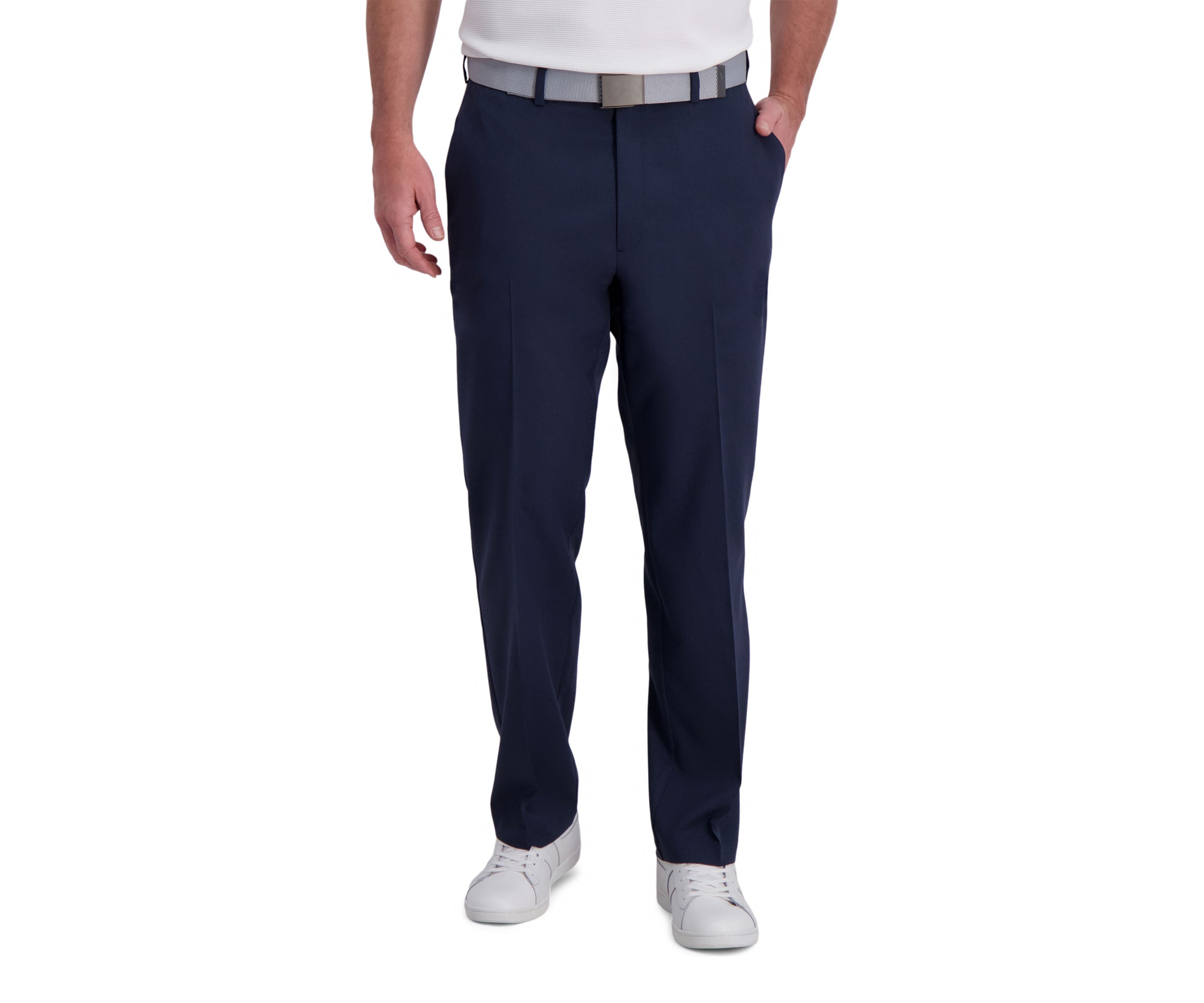 Cool Right Classic Fit Flat Front Pant