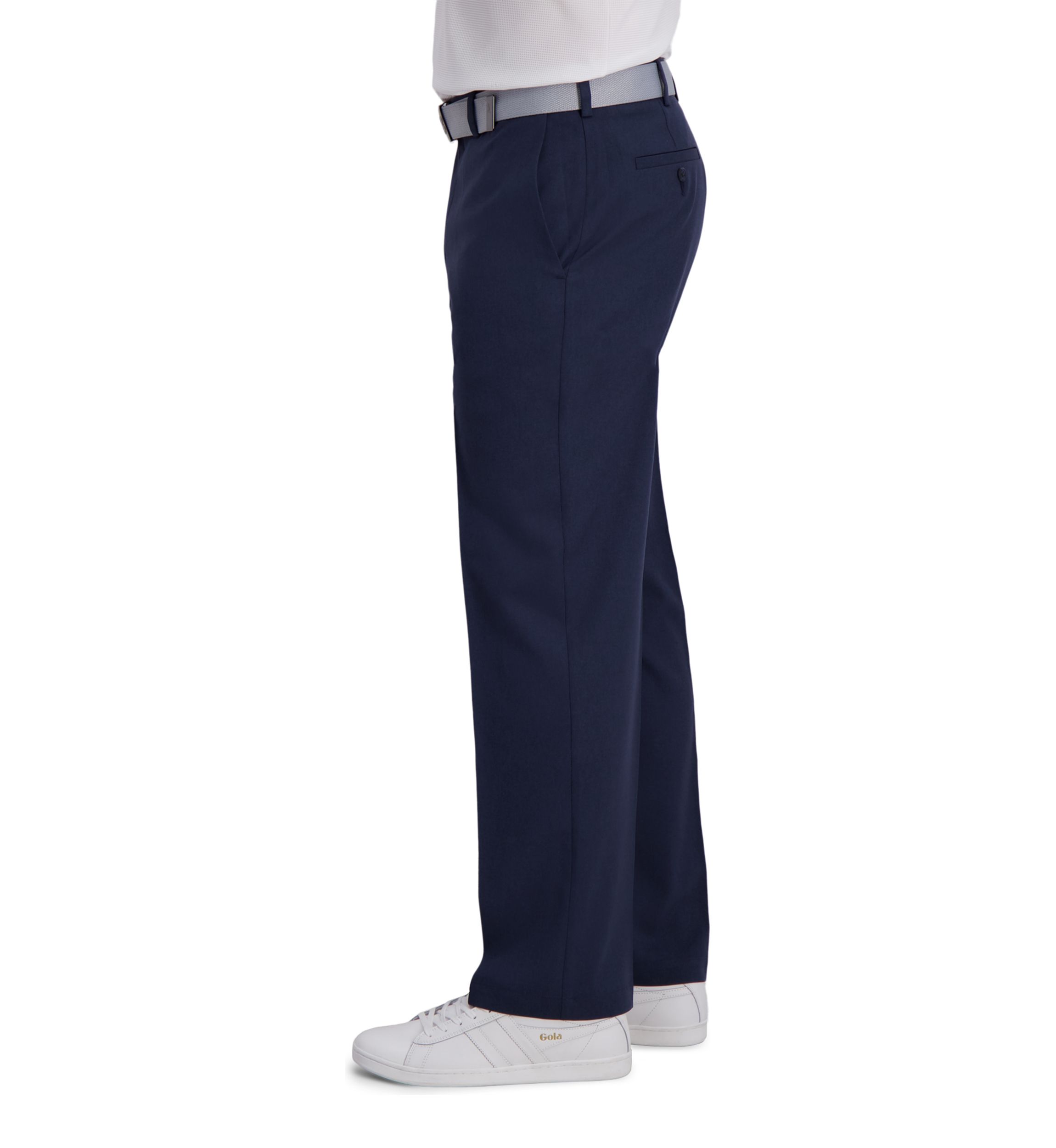 Cool Right Classic Fit Flat Front Pant