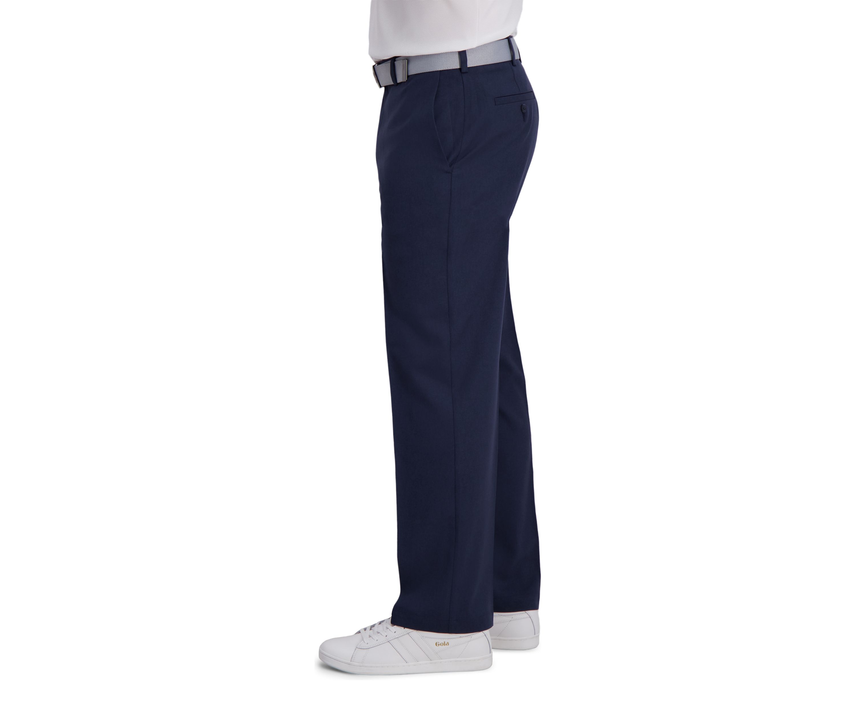 Cool Right Classic Fit Flat Front Pant