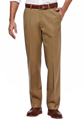 Haggar® Premium Stretch No Iron Khaki Classic Fit Hidden