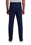 Mens Cool Right Performance Flex Solid Straight Fit Flat Front Pants