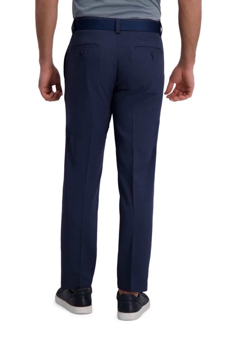 Haggar Cool Right Performance Flex Straight Fit Flat Front Pants