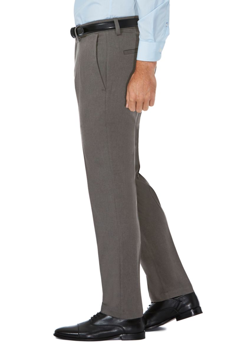 Slim Fit Premium Flex Waistband Flat Front Pants