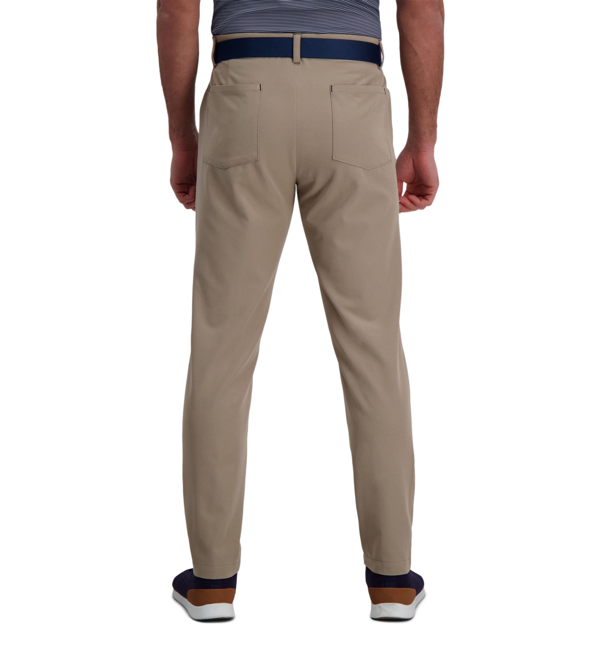 The Active Series Slim Fit Flat Front 5-Pocket Tech Pants