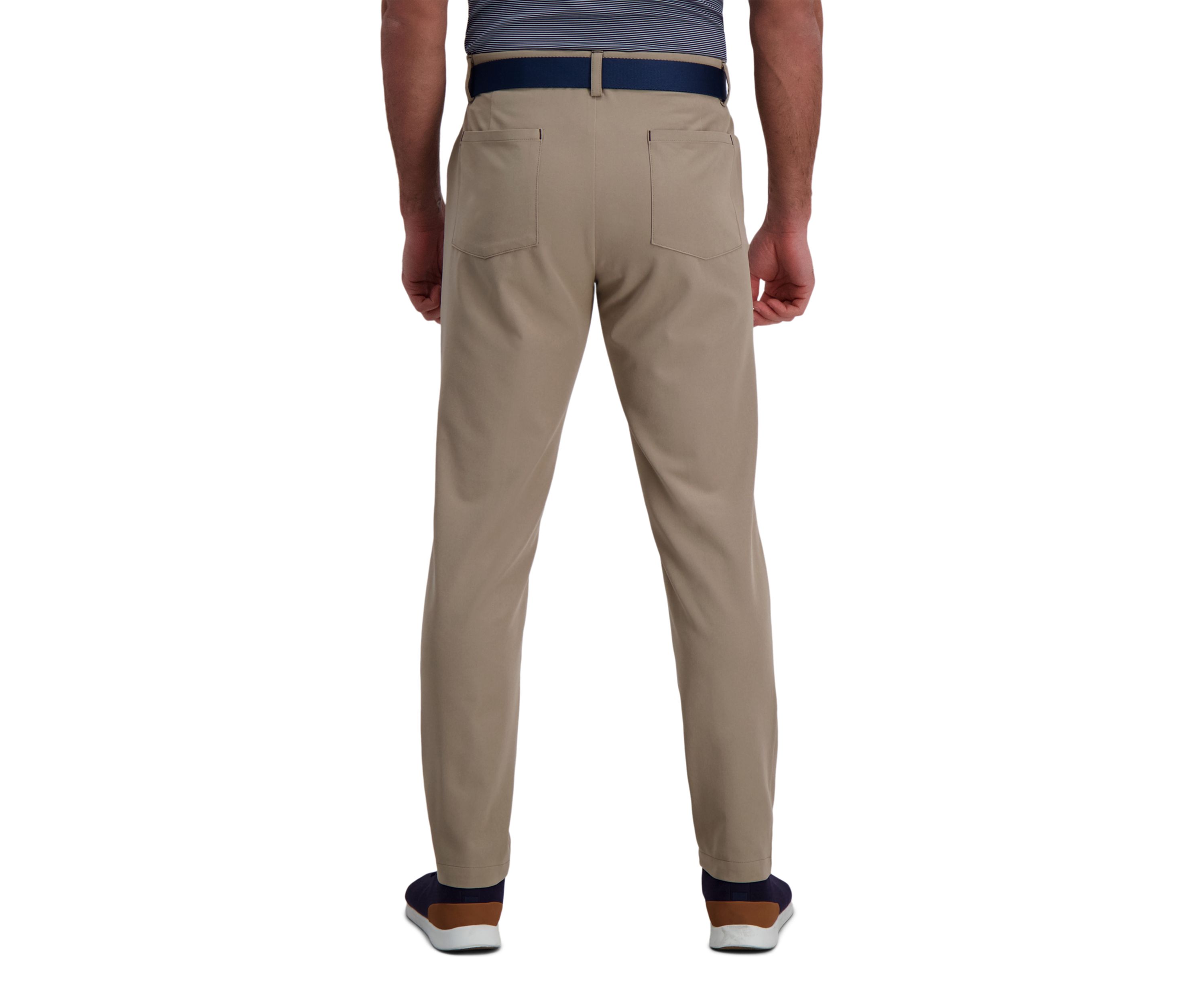 The Active Series Slim Fit Flat Front 5-Pocket Tech Pants