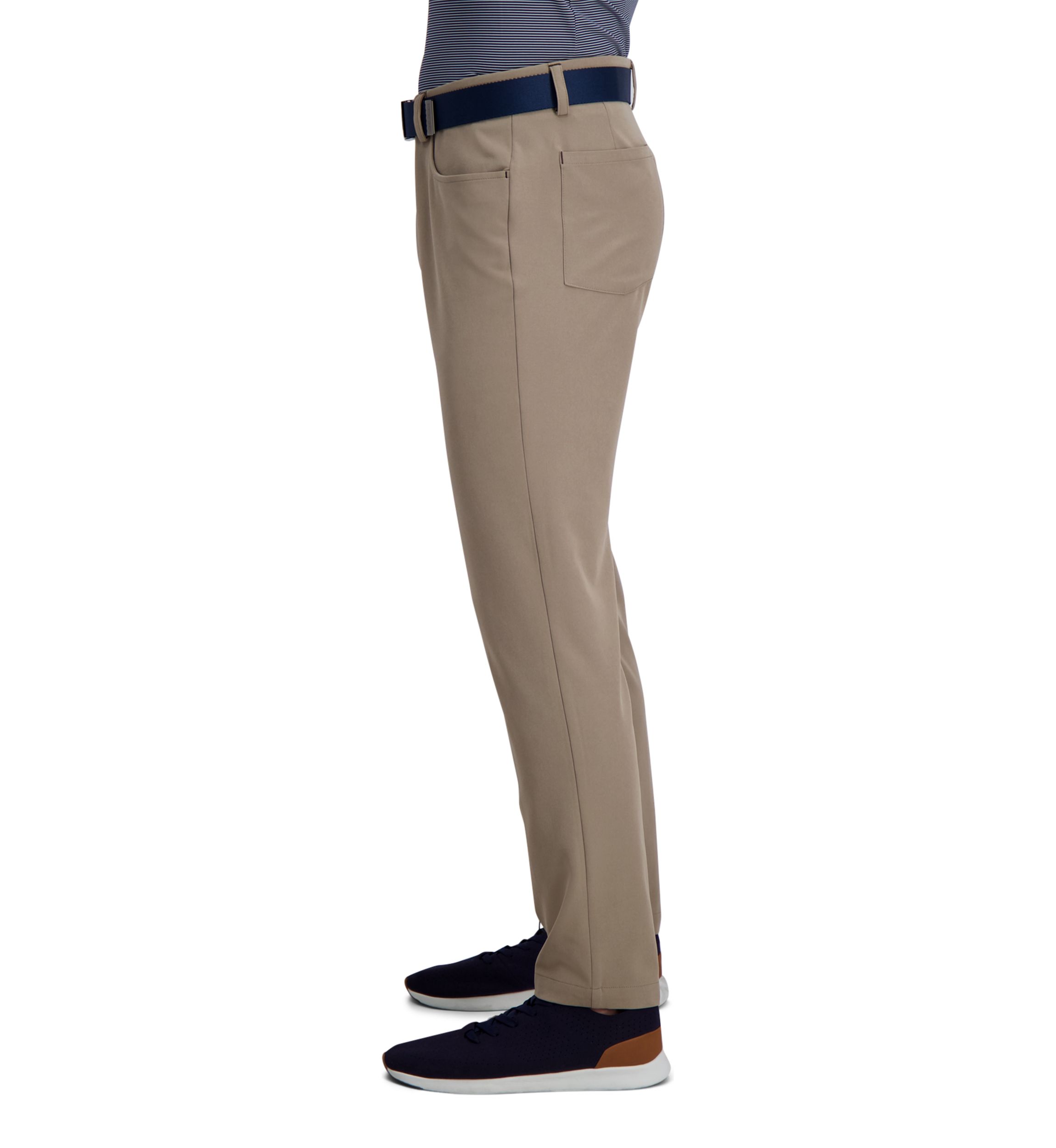 The Active Series Slim Fit Flat Front 5-Pocket Tech Pants