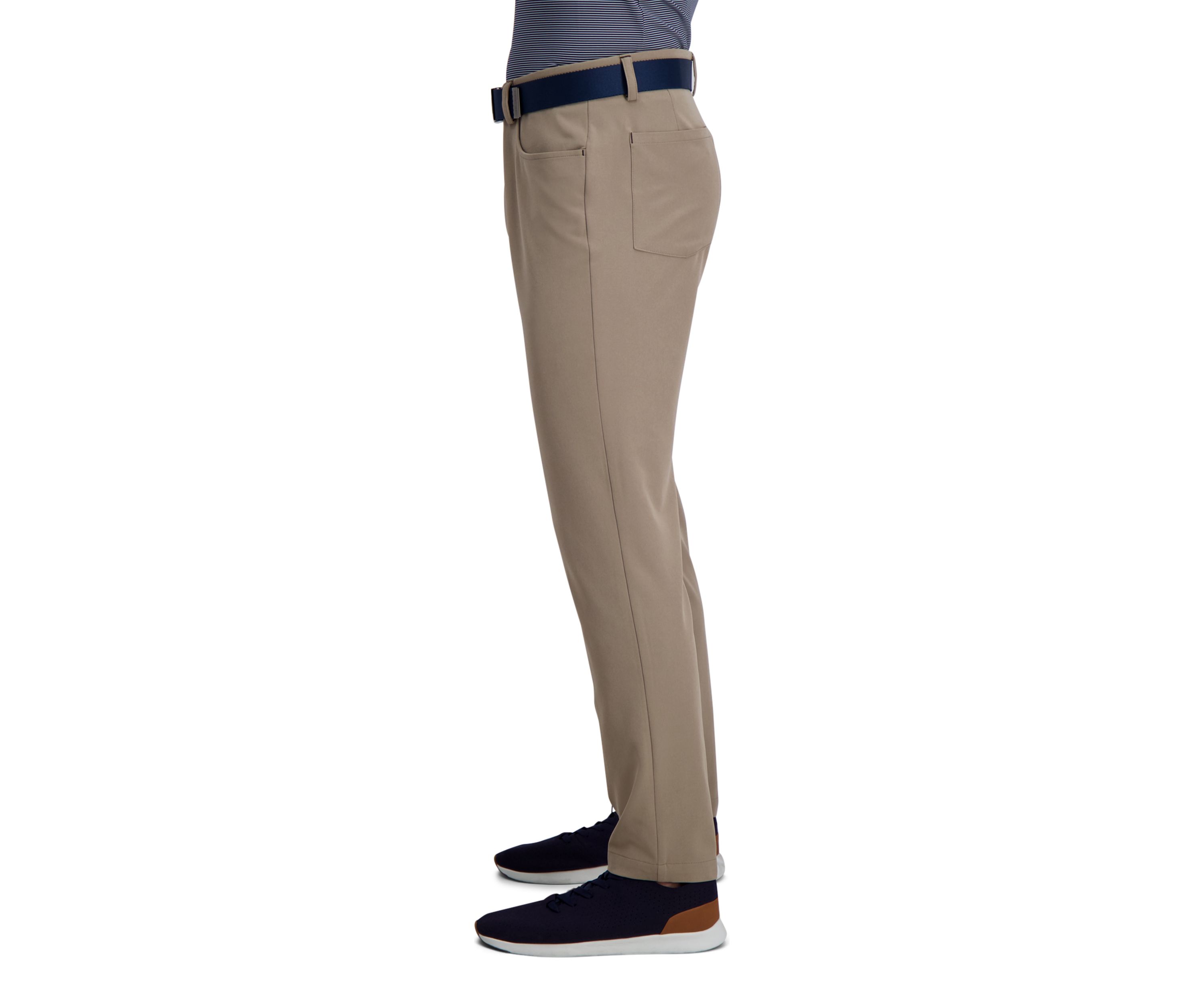 The Active Series Slim Fit Flat Front 5-Pocket Tech Pants