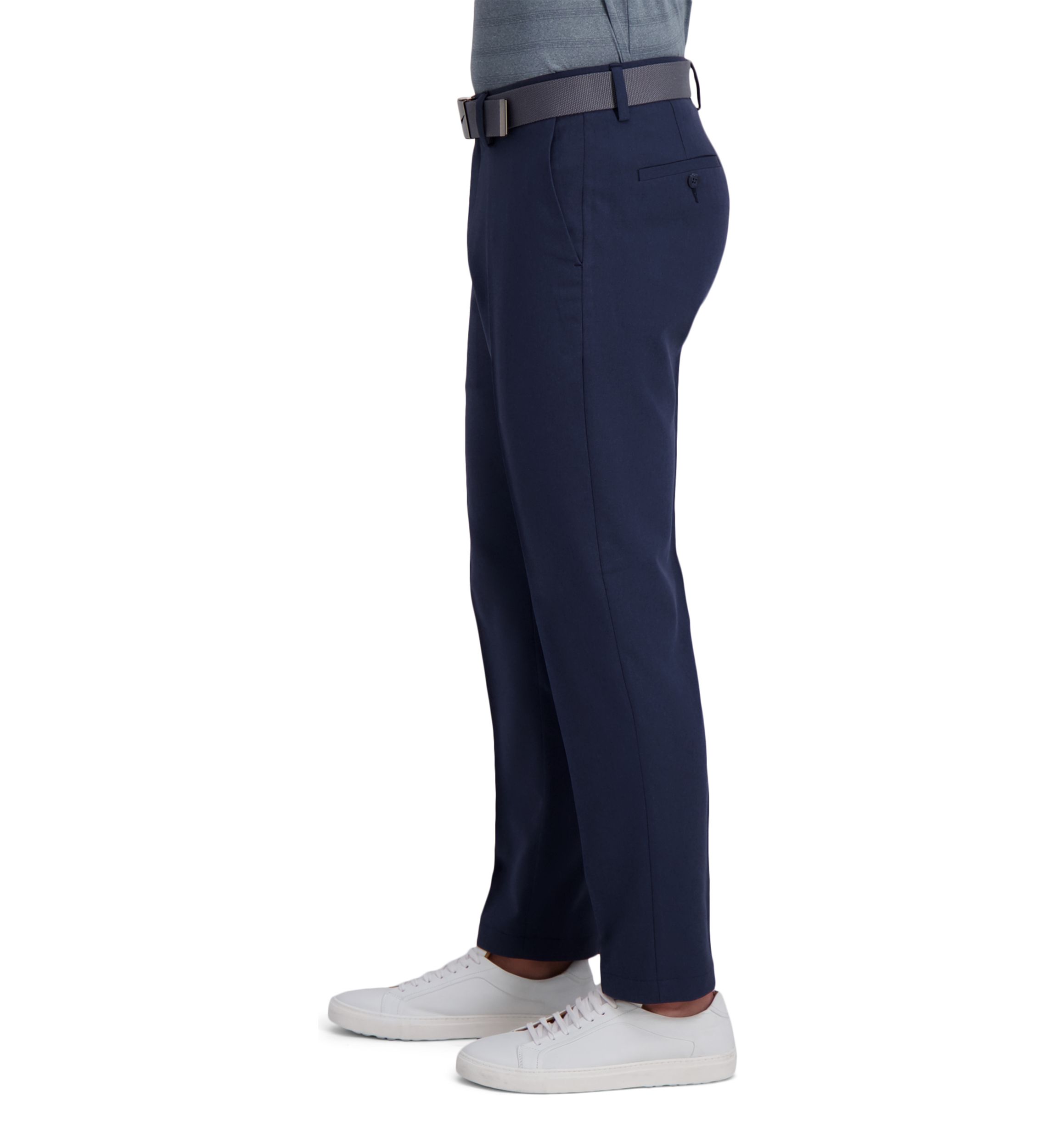 Cool Right Performance Flex Slim Fit Flat Front Pant