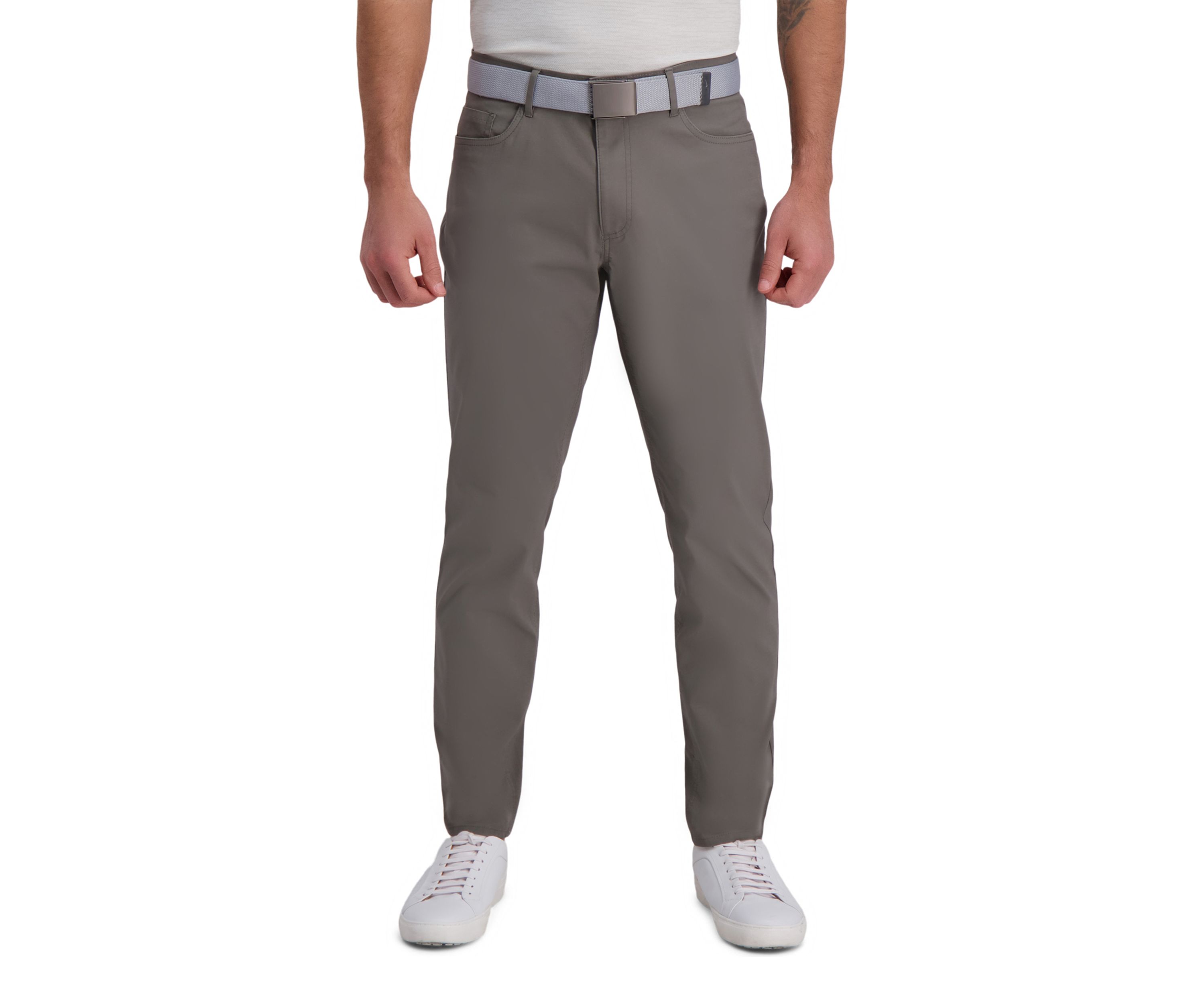 Cool Right Performance Flex Slim Fit Flat Front Pant