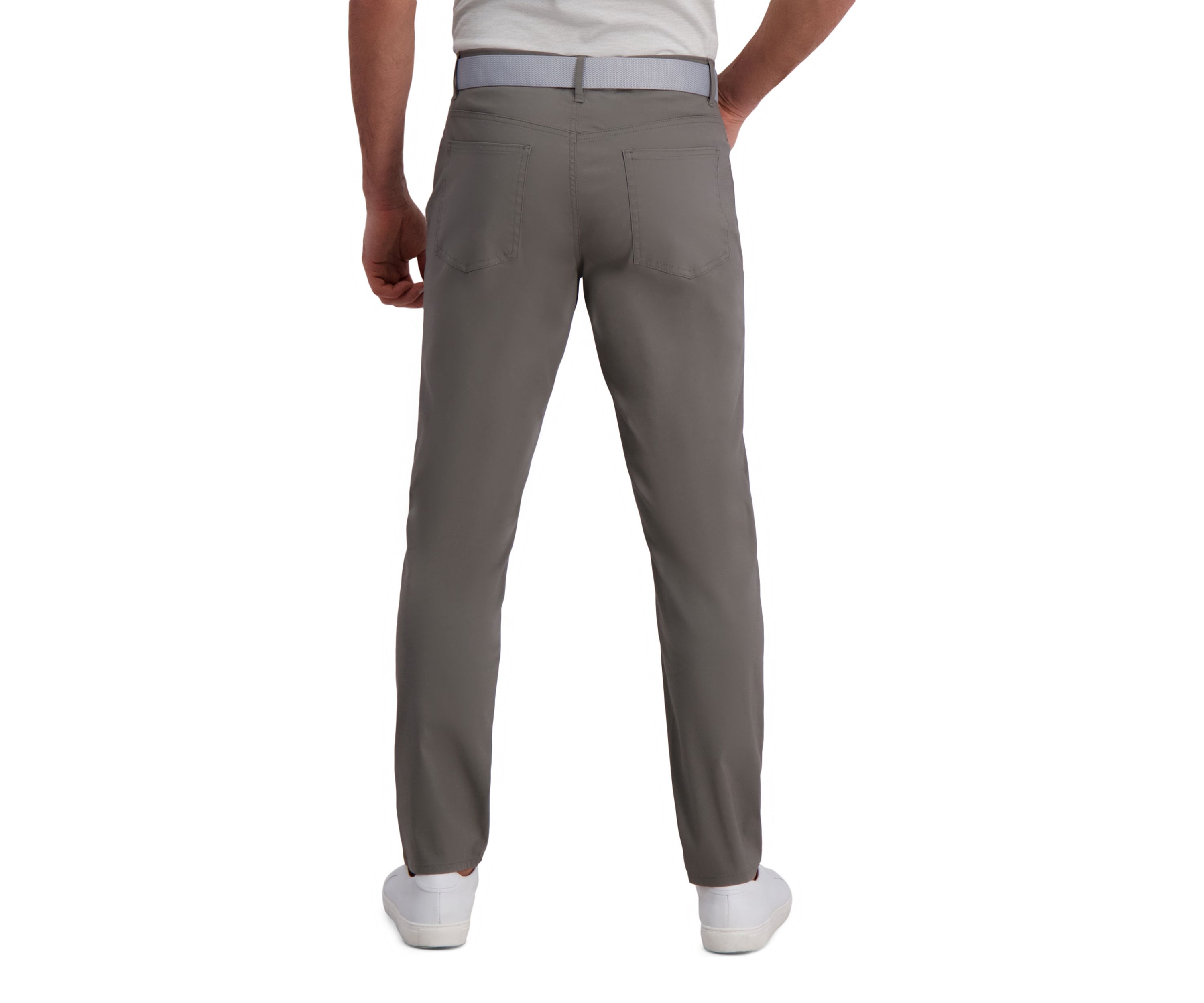 Cool Right Performance Flex Slim Fit Flat Front Pant