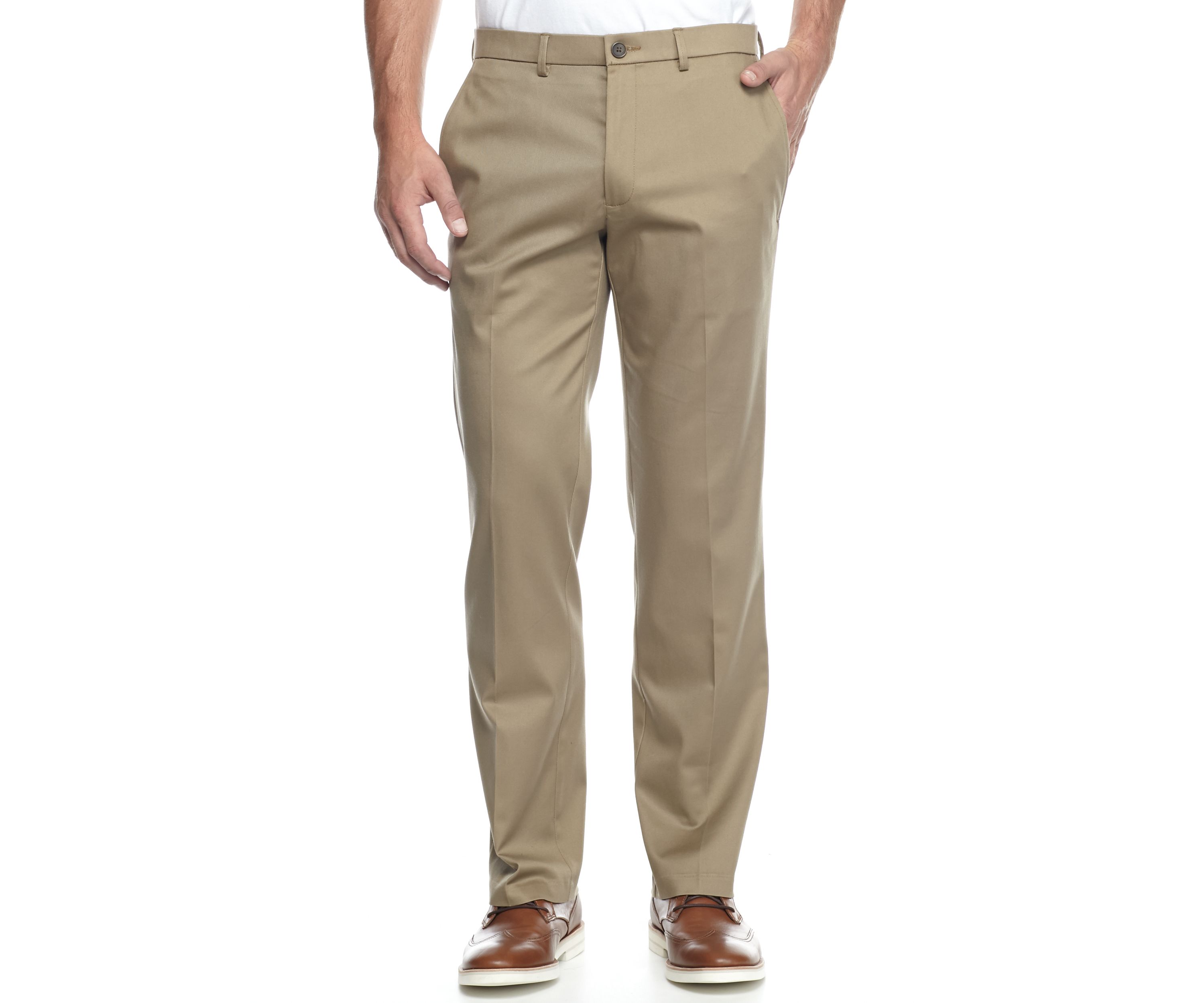 Big & Tall Premium No Iron Classic Fit Flat Front Pants