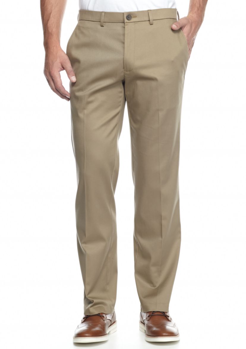 Big & Tall Premium No Iron Classic Fit Flat Front Pants