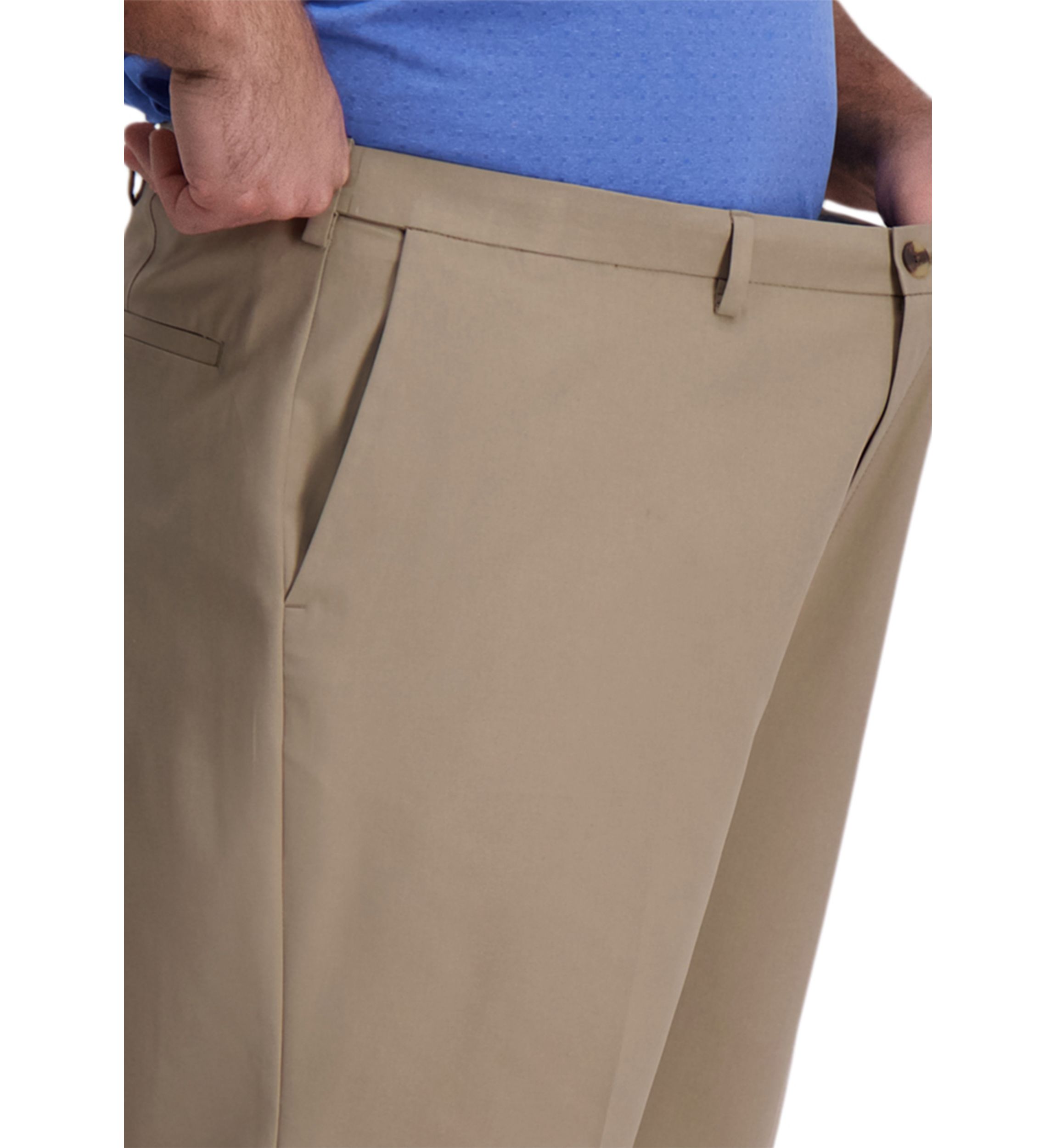 Cool Right® Big & Tall Classic Flat Front Pant