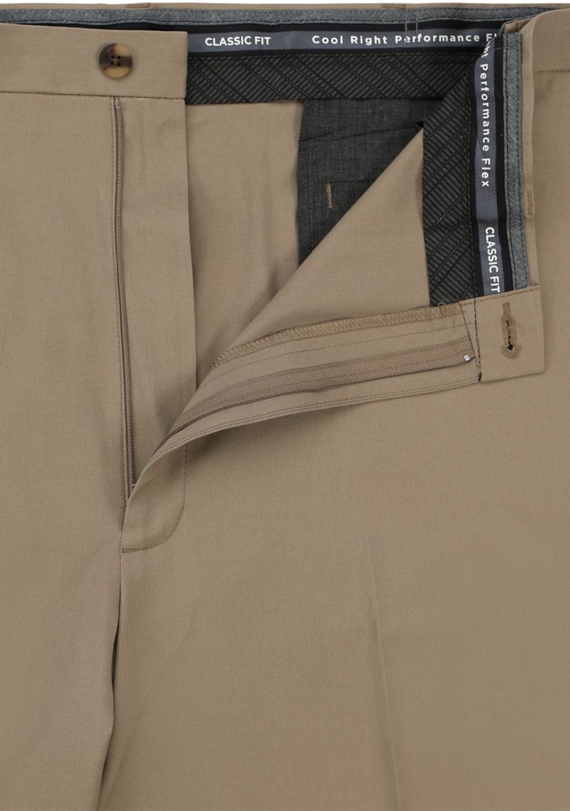 Cool Right® Big & Tall Classic Flat Front Pant