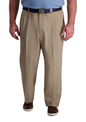 Haggar Men's Cool Right® Big & Tall Classic Pleat Front Pant