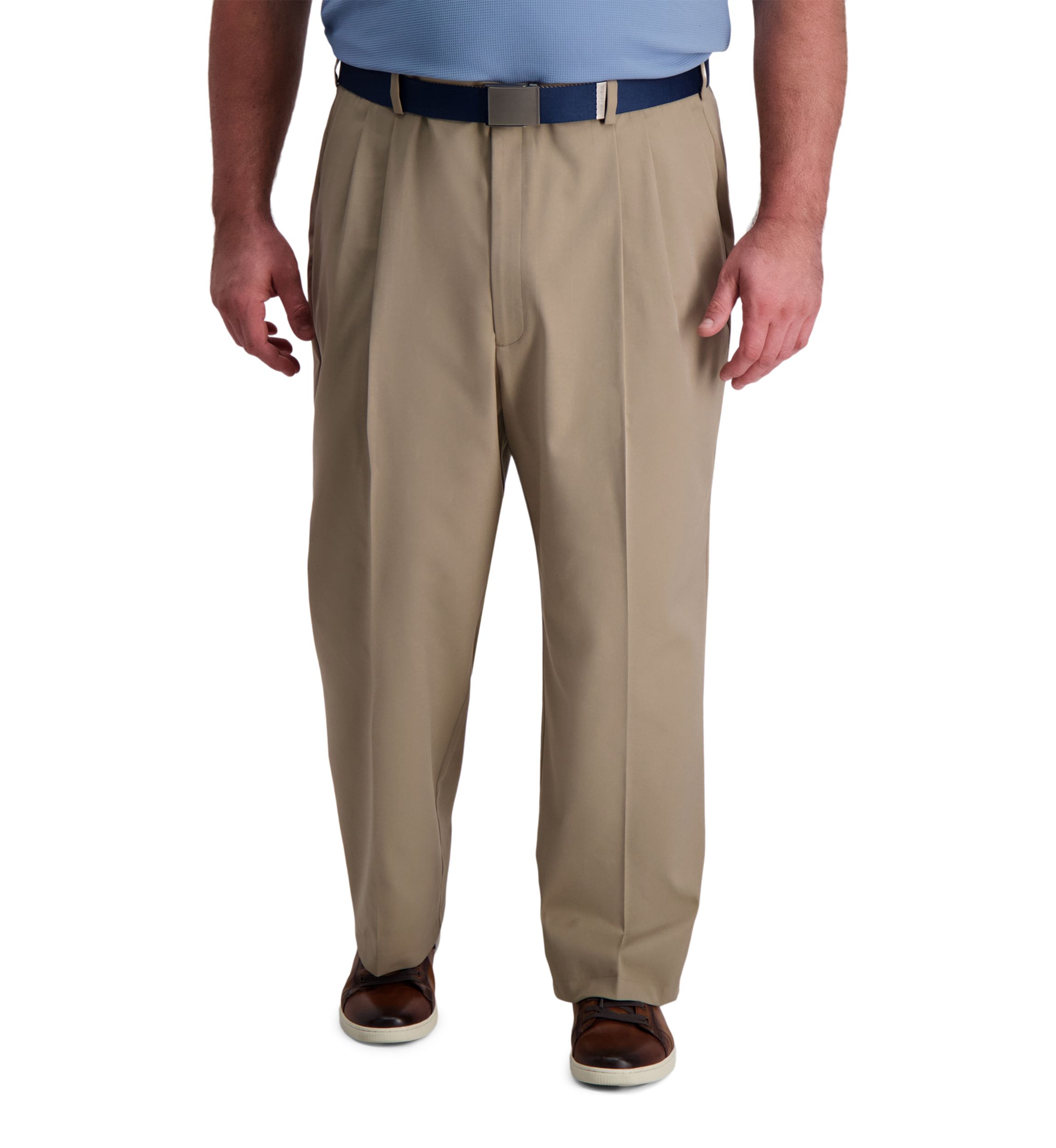 Cool Right® Big & Tall Classic Pleat Front Pant