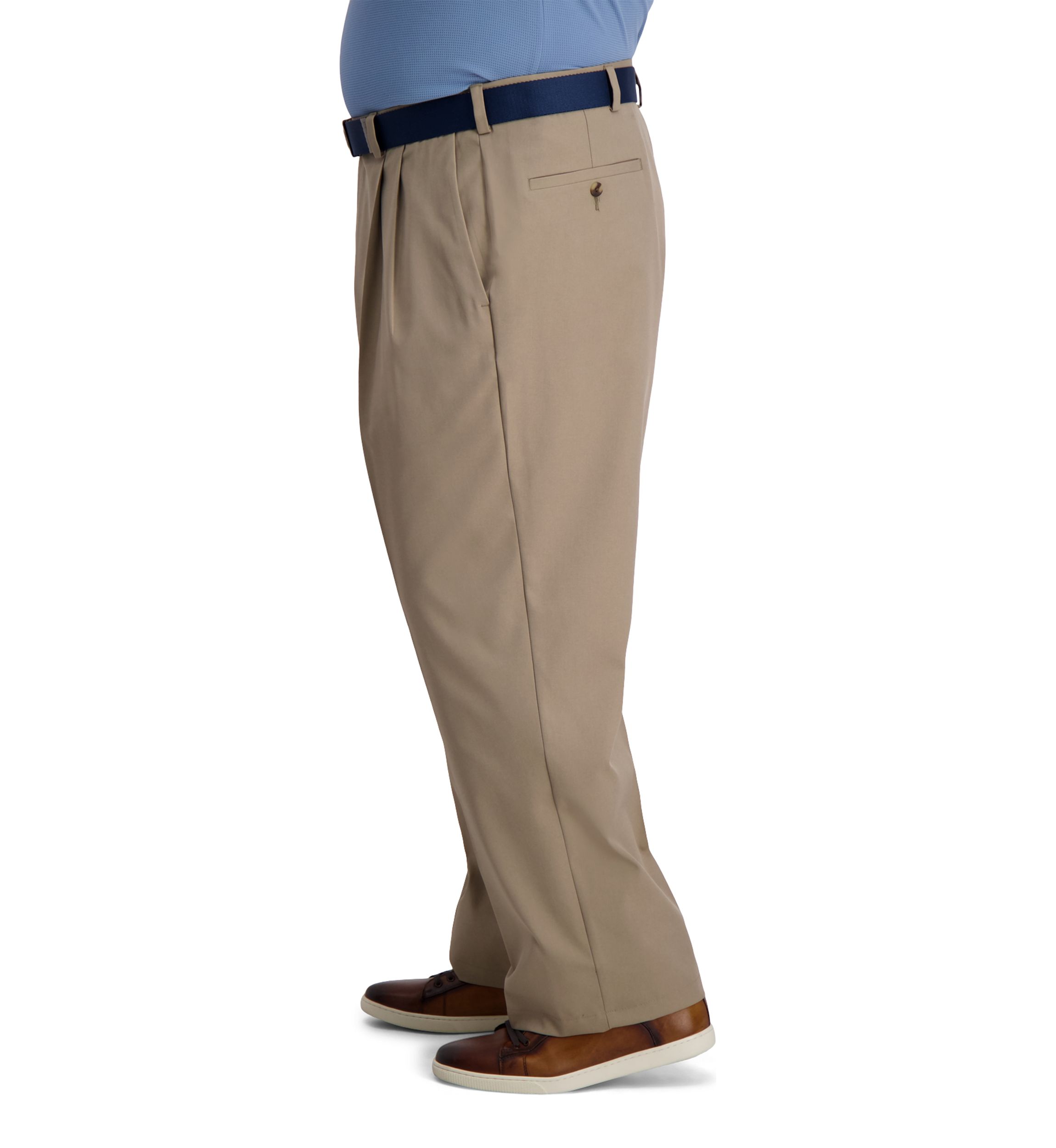 Cool Right® Big & Tall Classic Pleat Front Pant