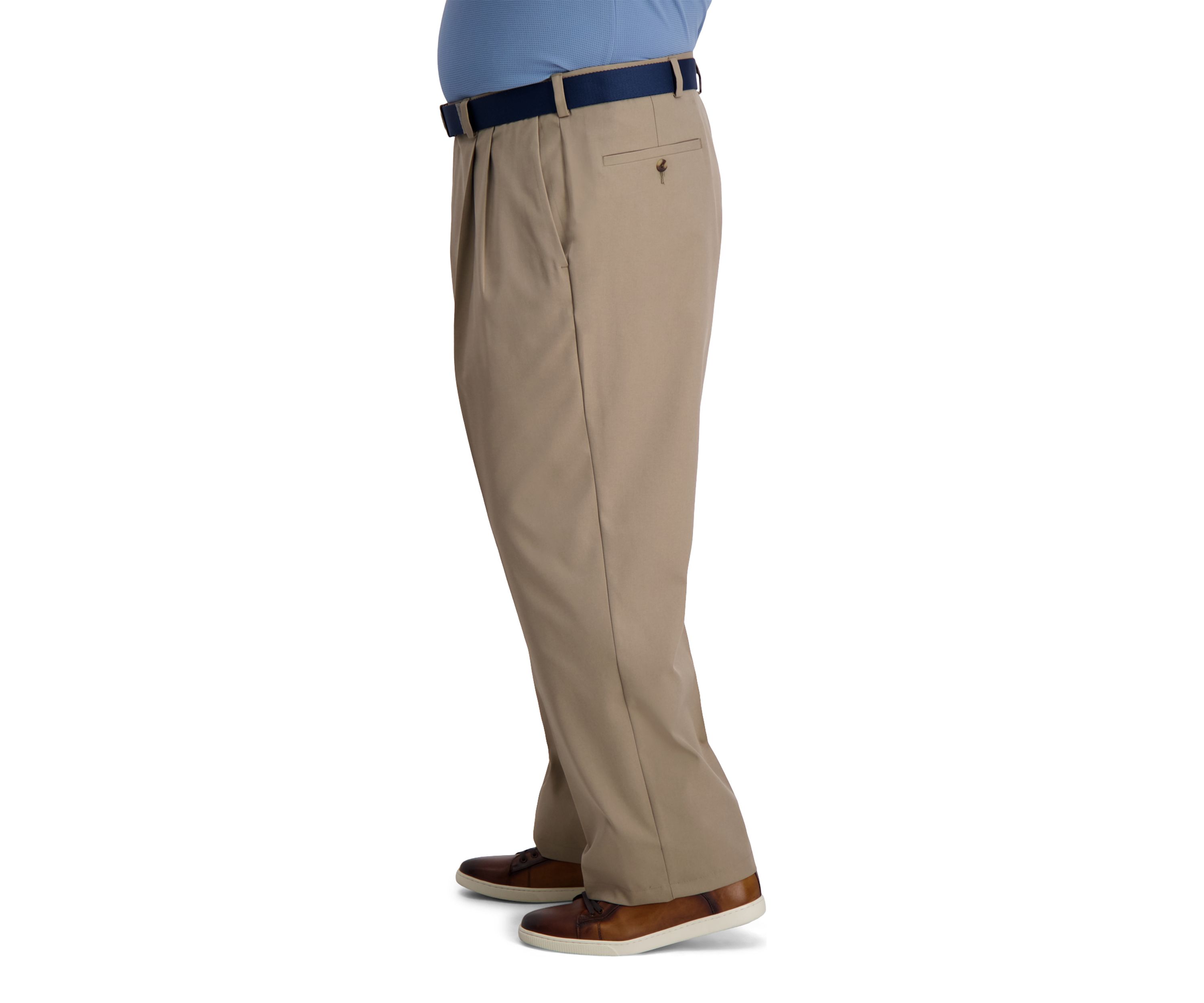 Cool Right® Big & Tall Classic Pleat Front Pant