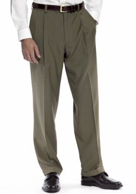 Haggar E Clo Repreve Stria - Pantaloni da Uomo, vestibilità